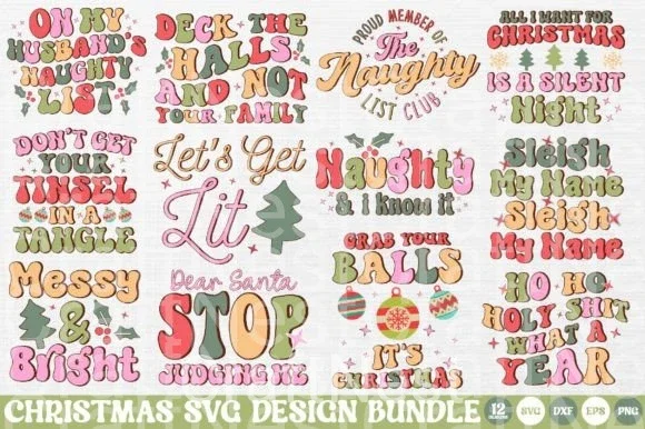 Funny Christmas Quotes Bundle