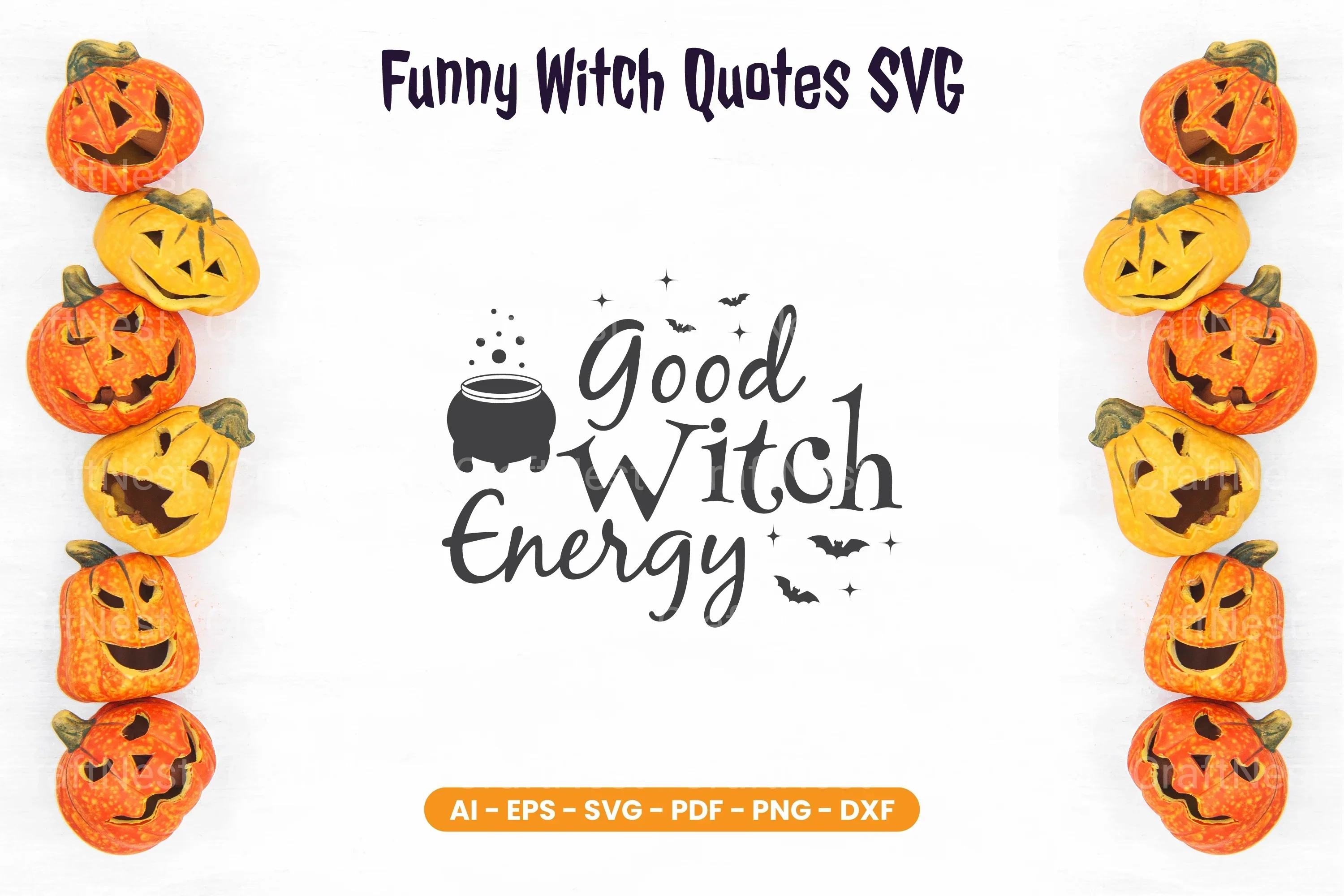Funny Witch Quotes SVG Bundle