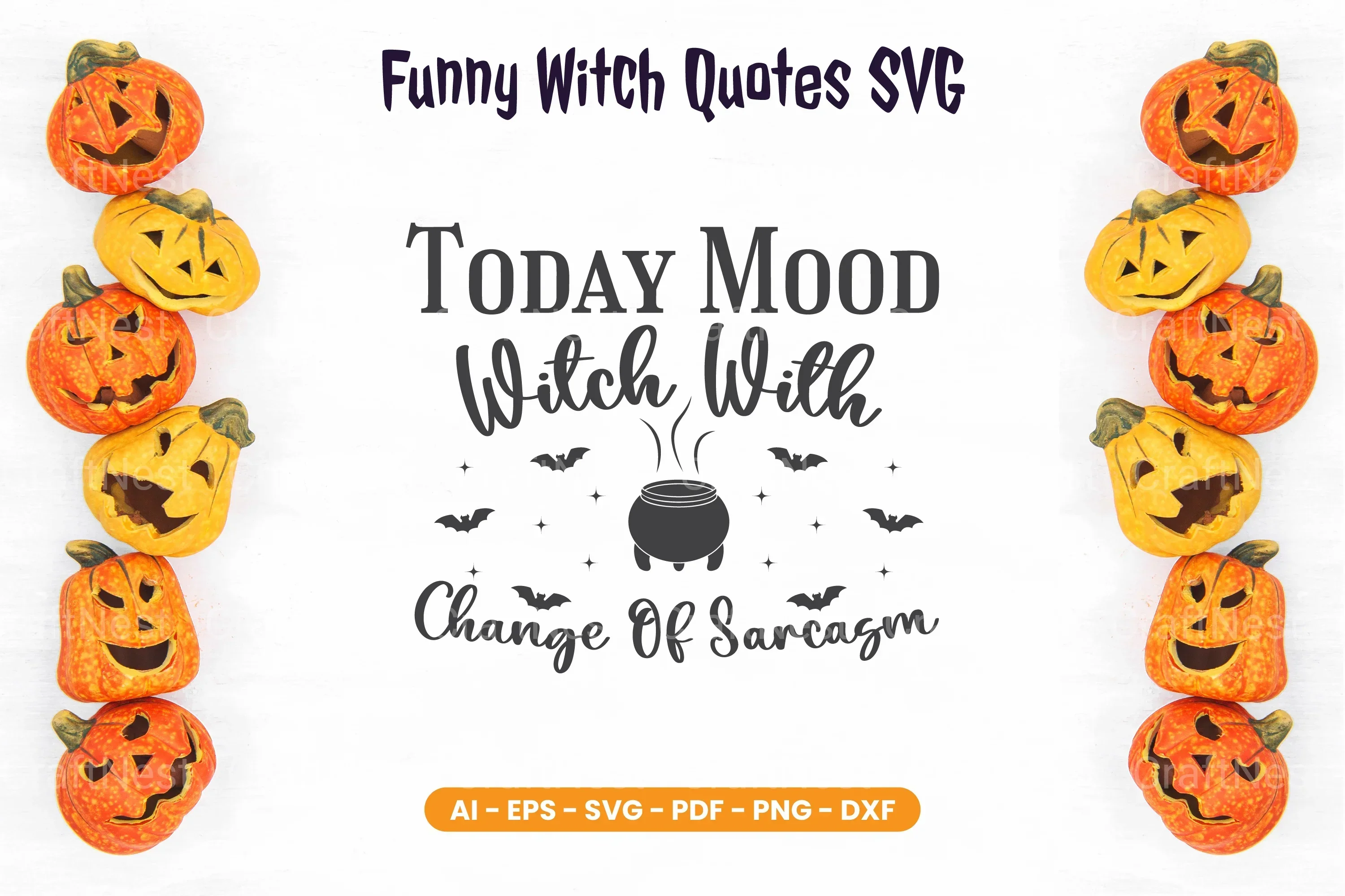 Funny Witch Quotes SVG Bundle