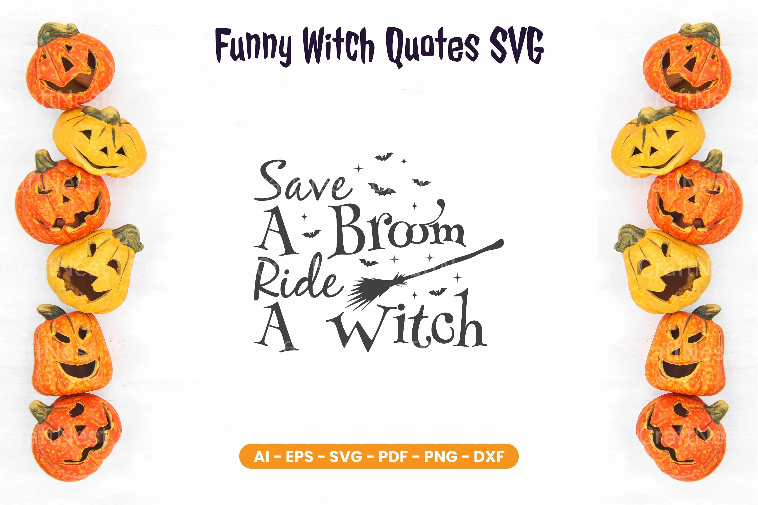 Funny Witch Quotes SVG Bundle