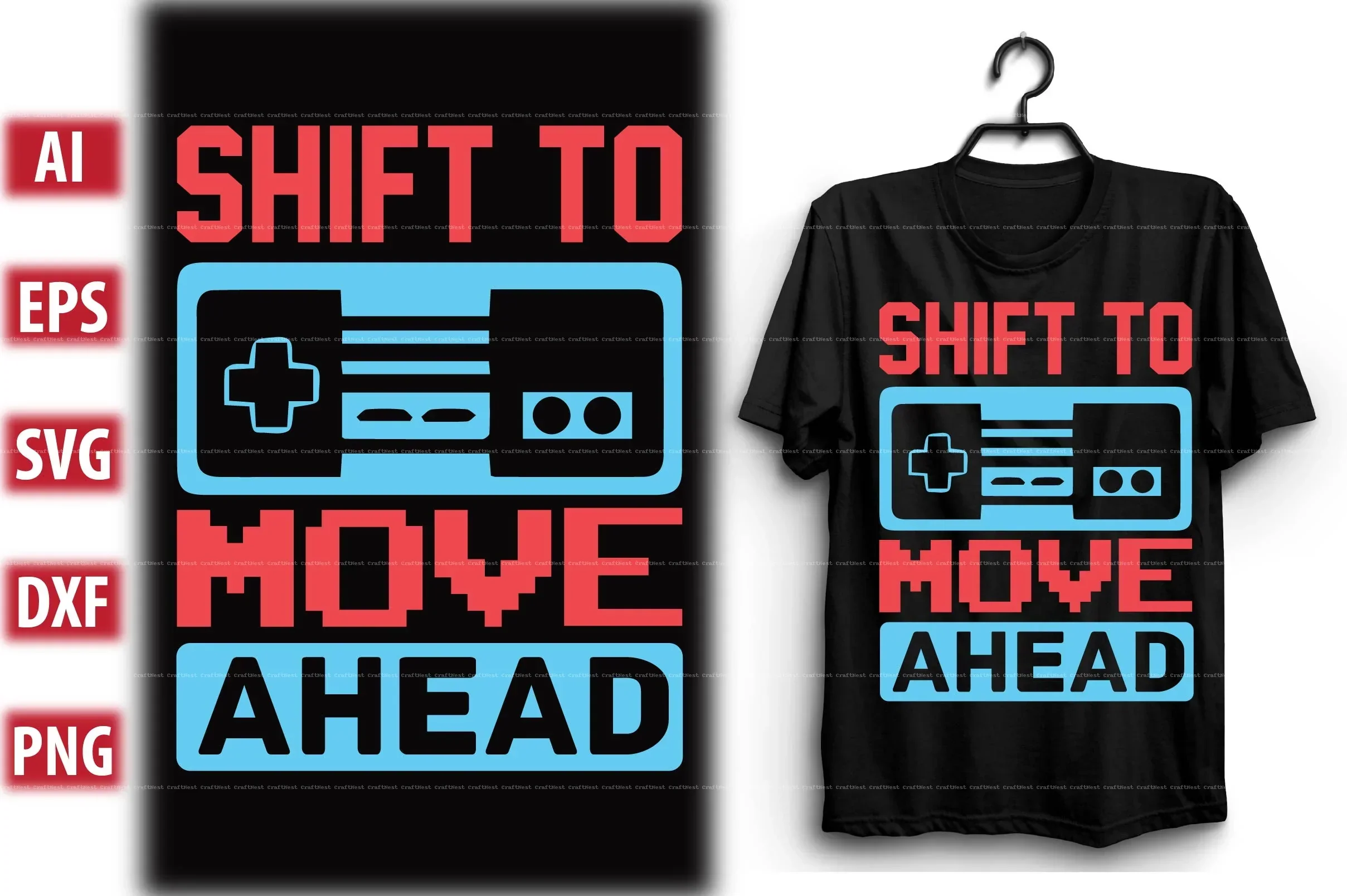 Gaming T-Shirt Design SVG Bundle - Image 4