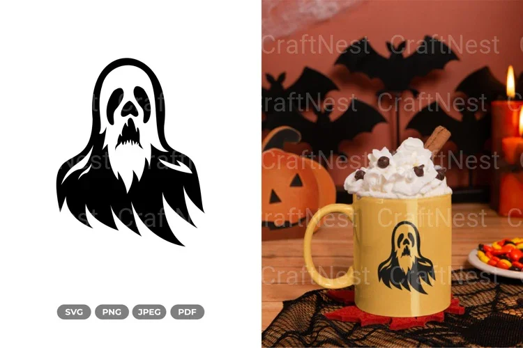 Ghost Halloween SVG Bundle