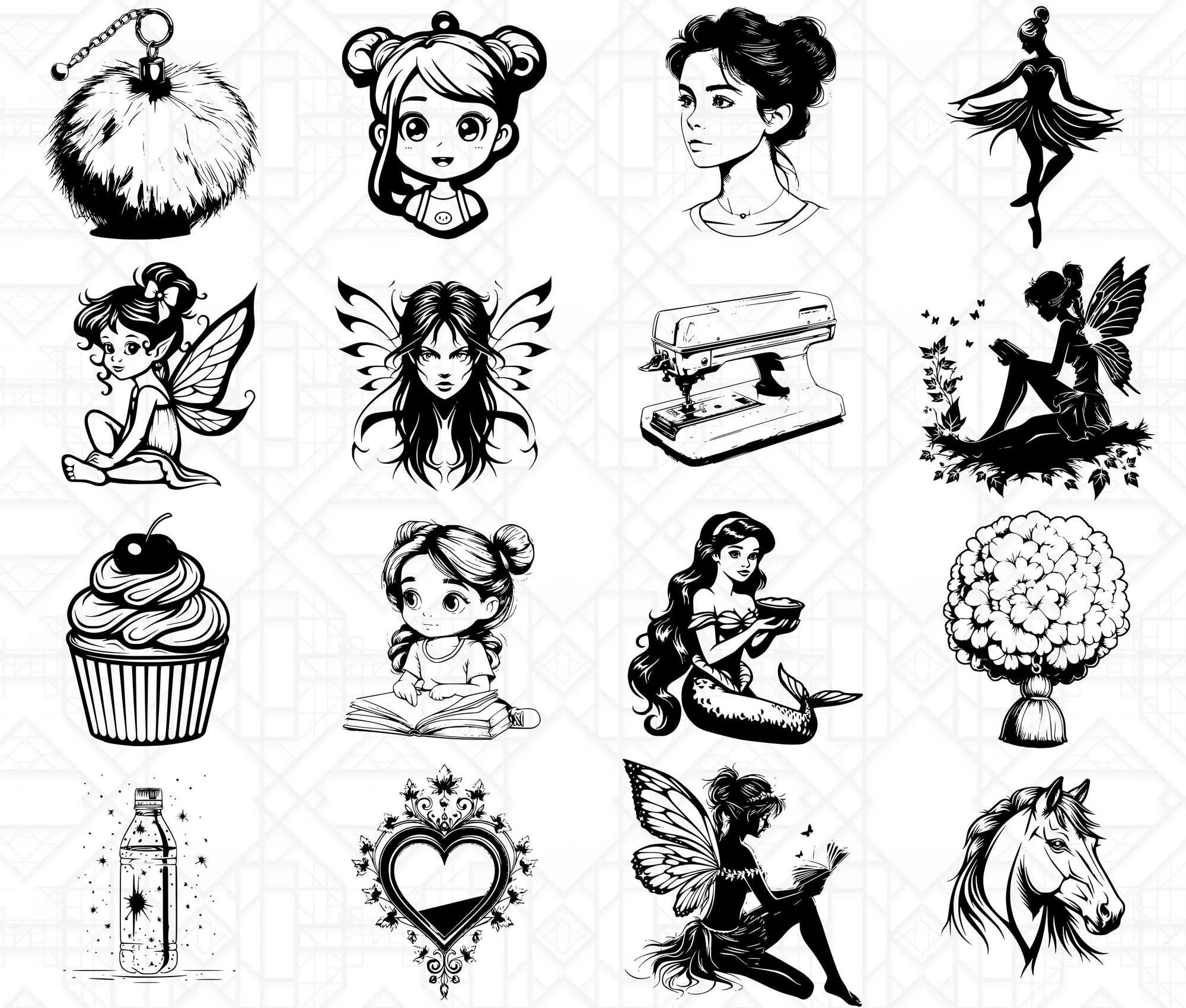 Girls Back To School SVG Bundle - Image 3