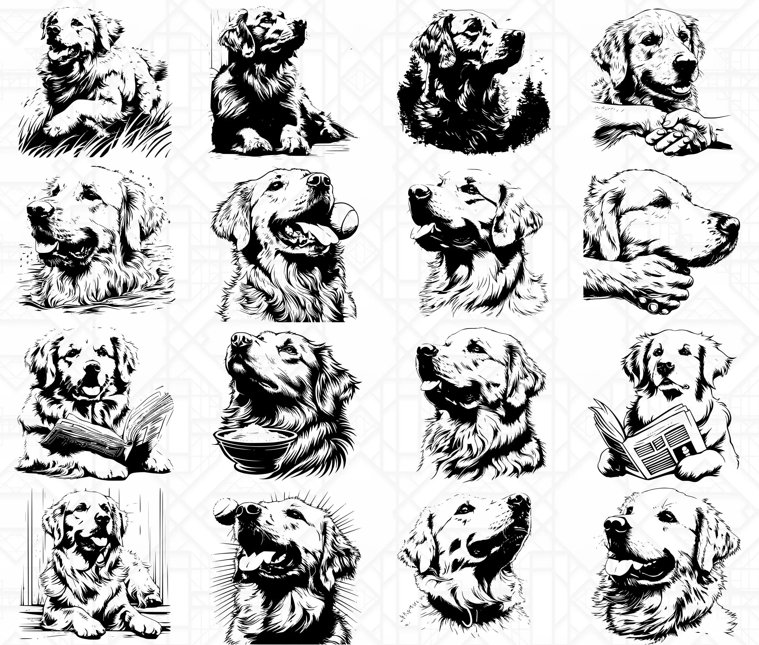 Golden Retriever SVG Bundle - Image 4