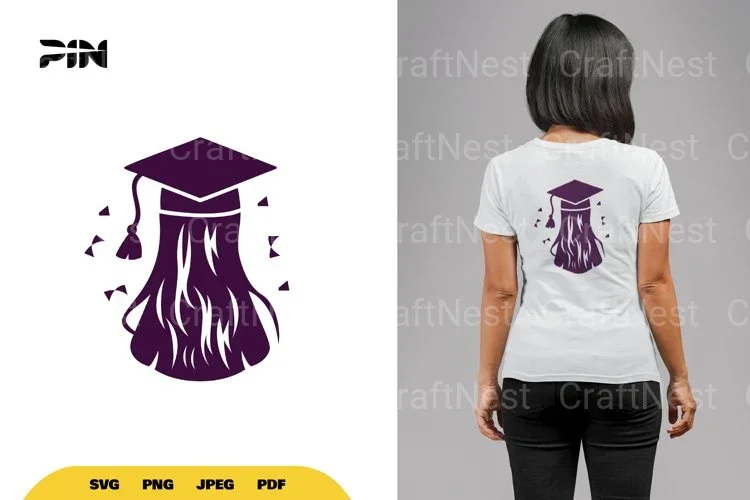 Graduation Girl SVG Bundle