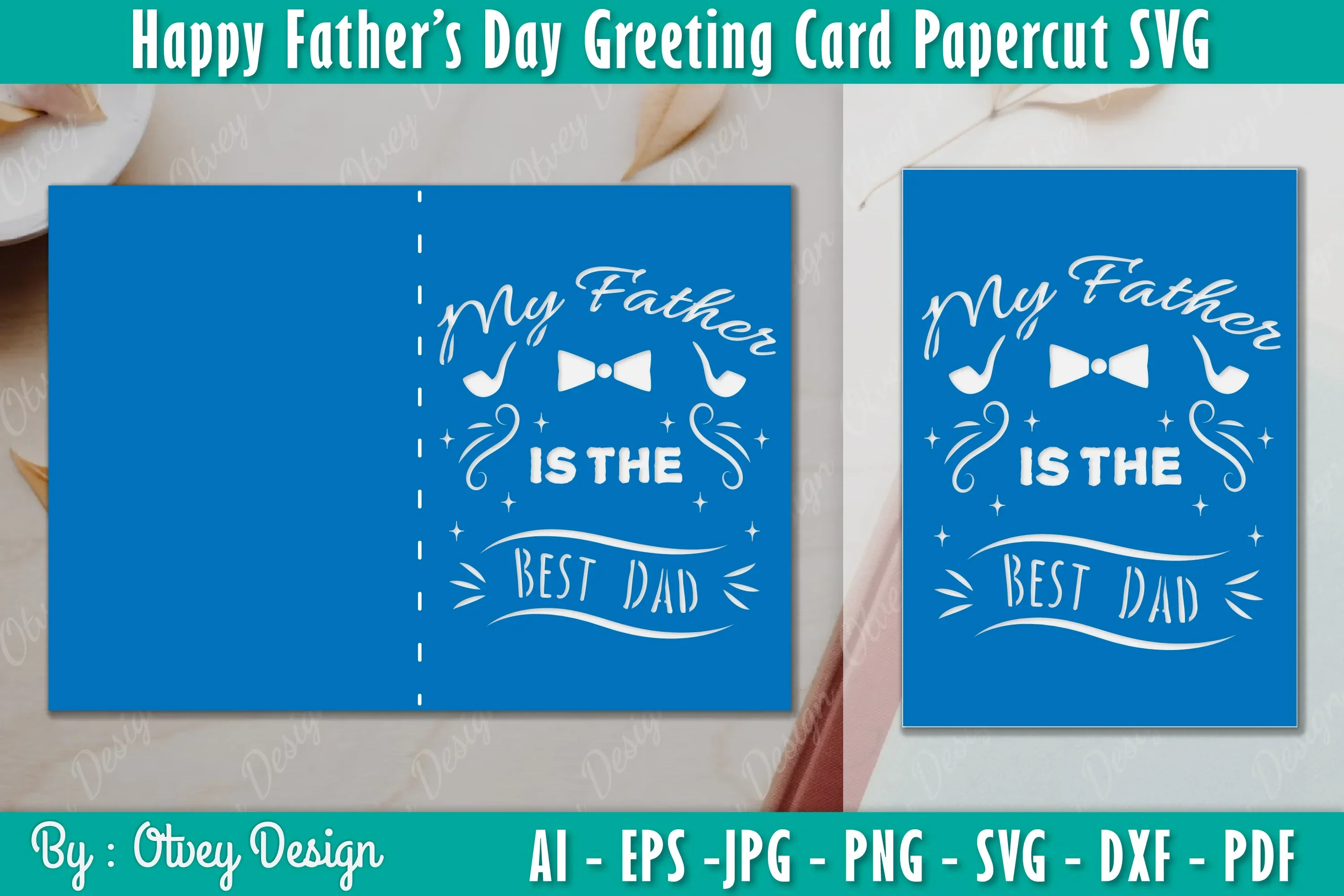 Greeting Happy Father's Day SVG Bundle