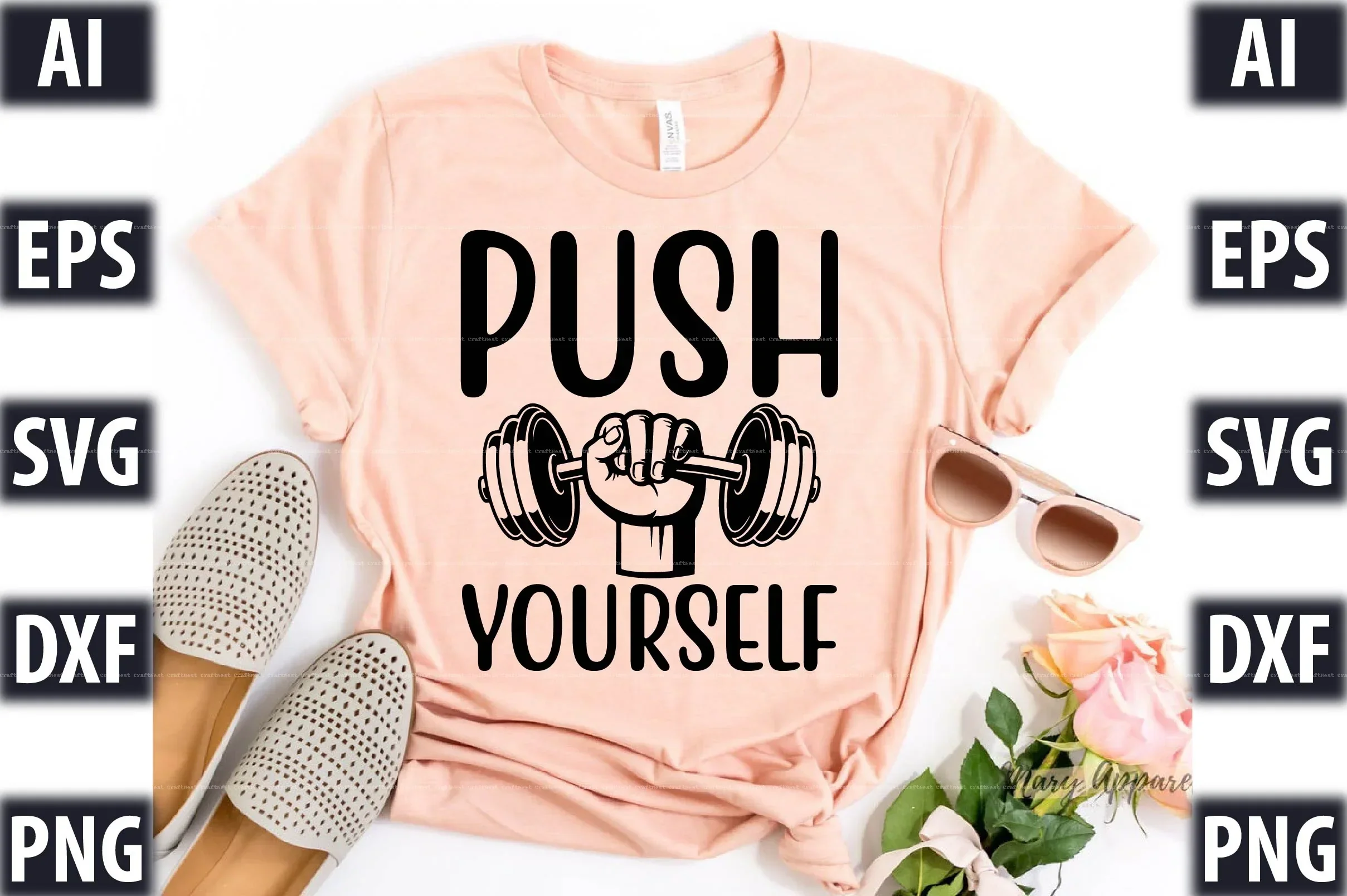 Gym and Training SVG Bundle - Image 16