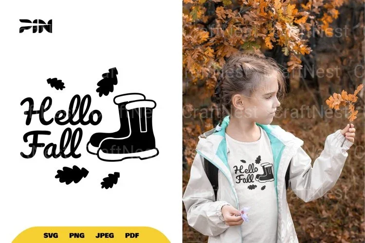 Hallo Fall Autumn SVG Bundle