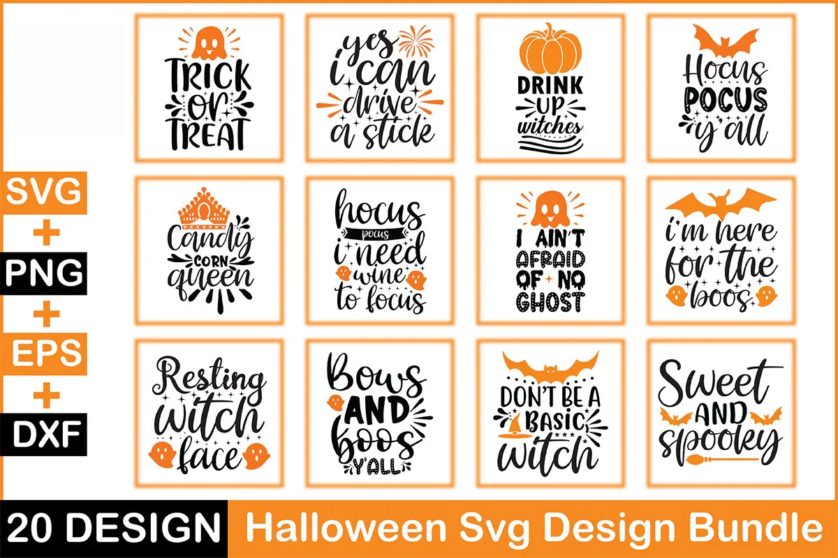 Halloween 20 SVG Bundle - Image 3