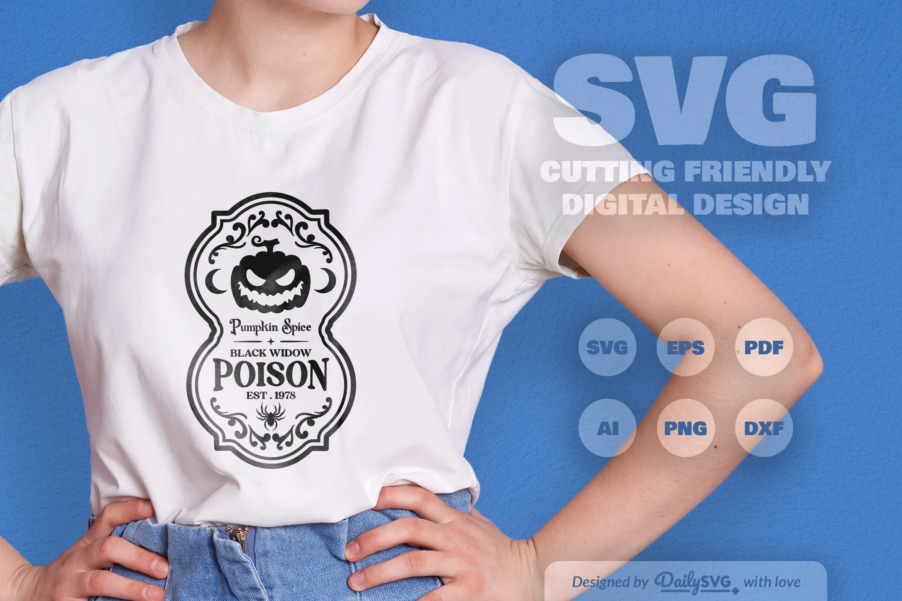 Halloween Bottle Label SVG Bundle - Image 2