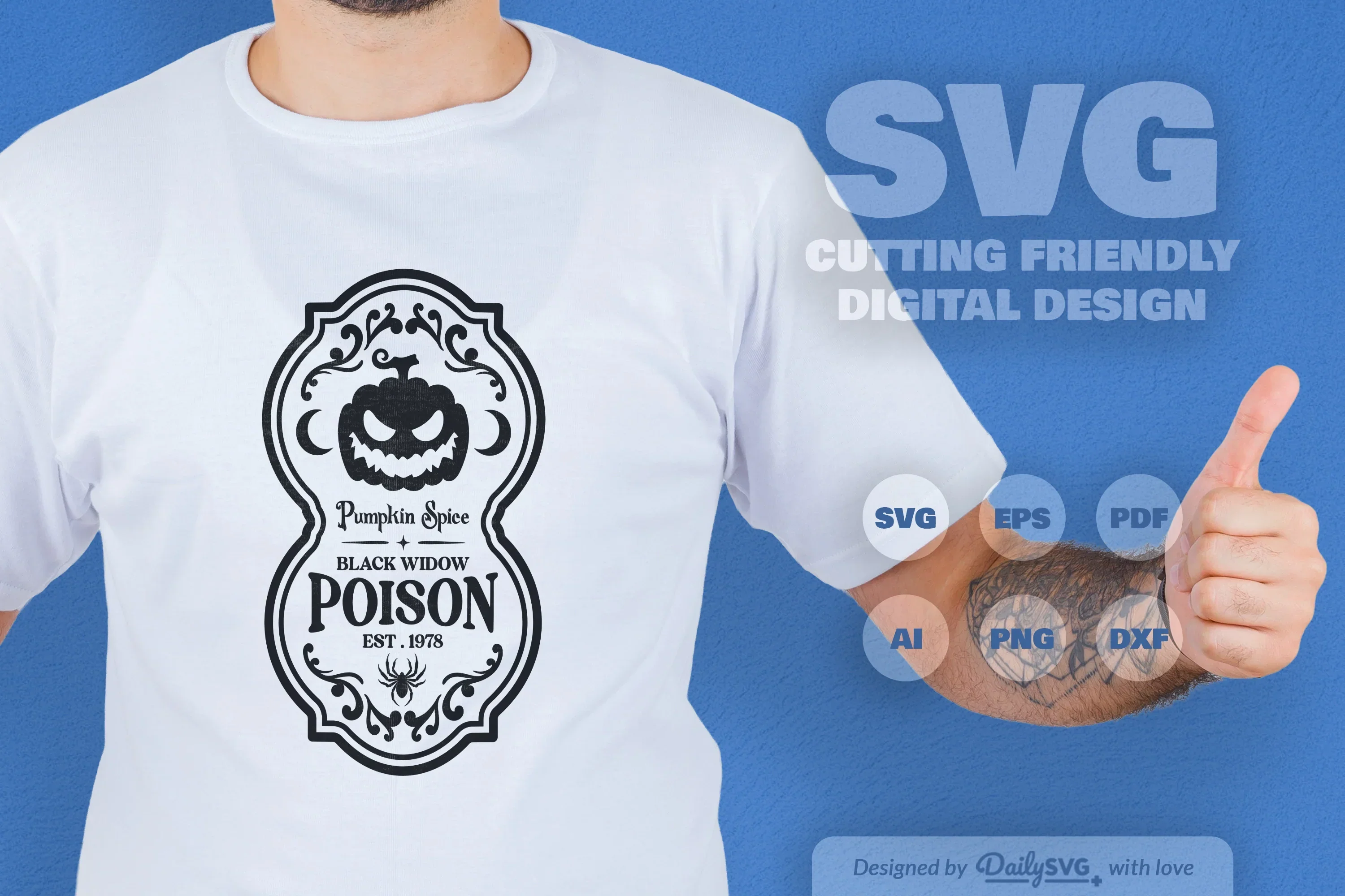 Halloween Bottle Label SVG Bundle - Image 3