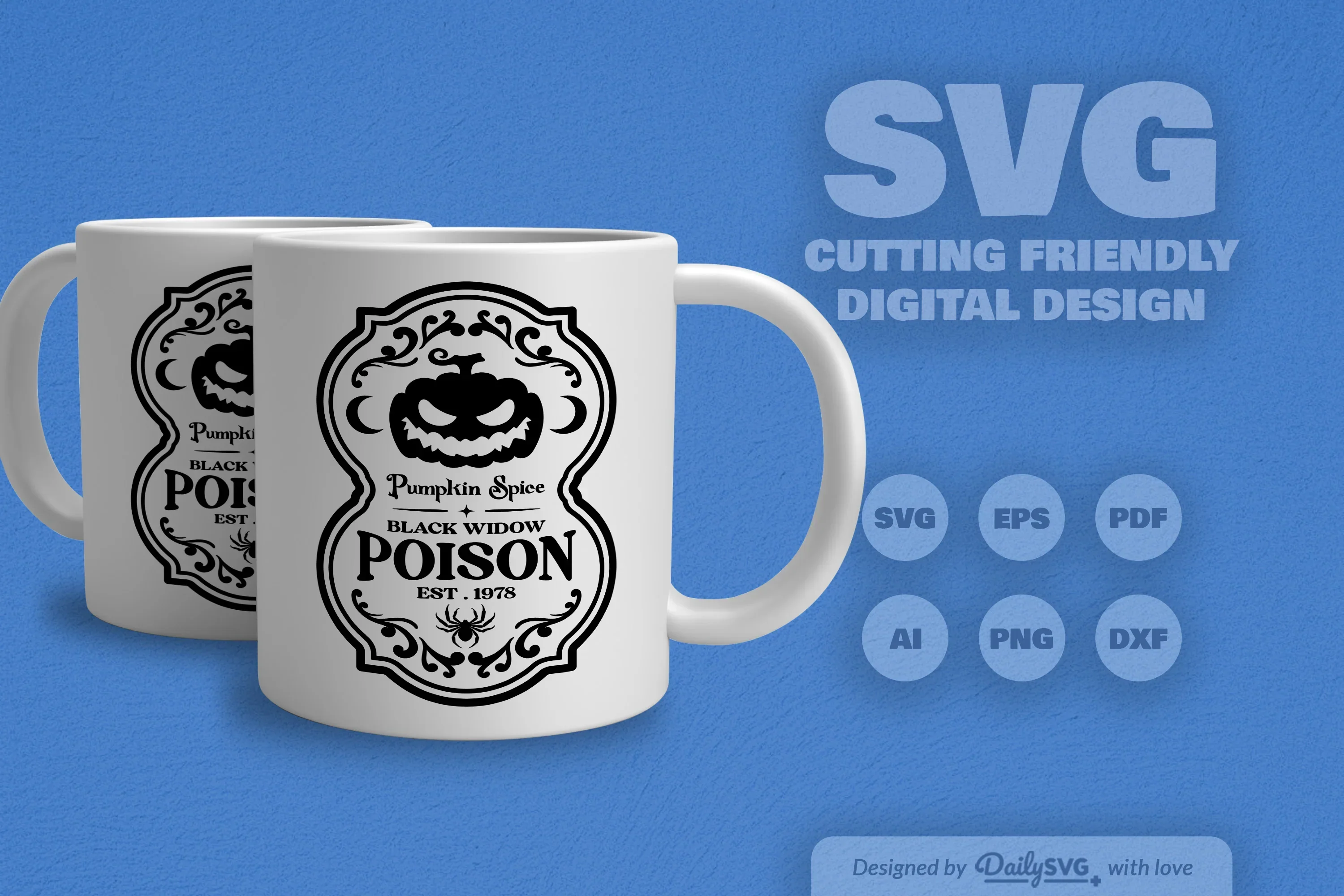 Halloween Bottle Label SVG Bundle - Image 7
