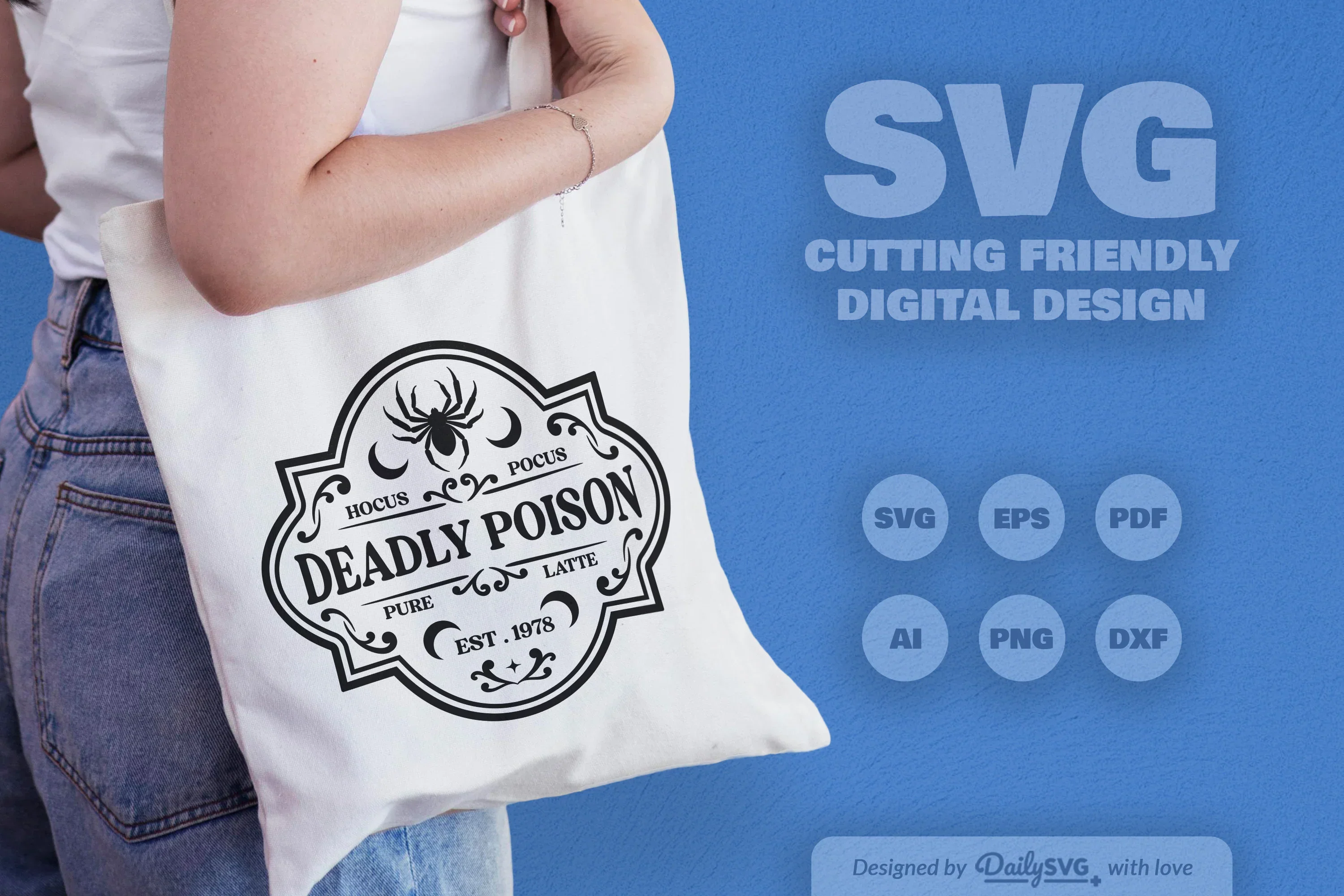 Halloween Bottle Label SVG Bundle - Image 4