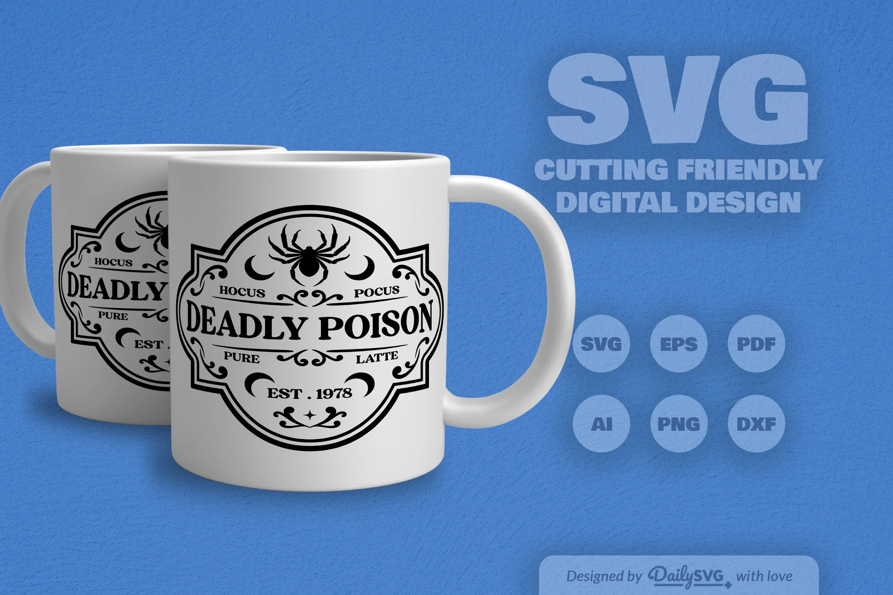 Halloween Bottle Label SVG Bundle - Image 7