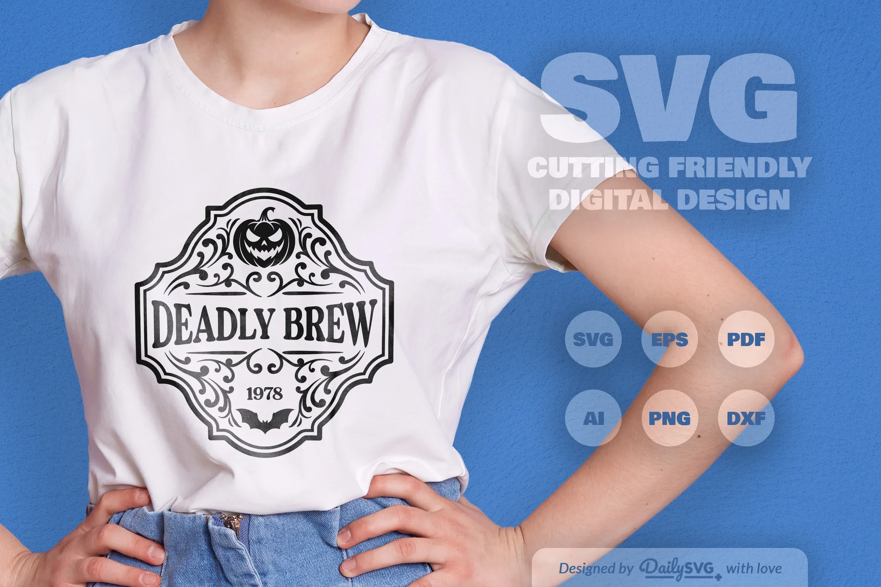 Halloween Bottle Label SVG Bundle - Image 2