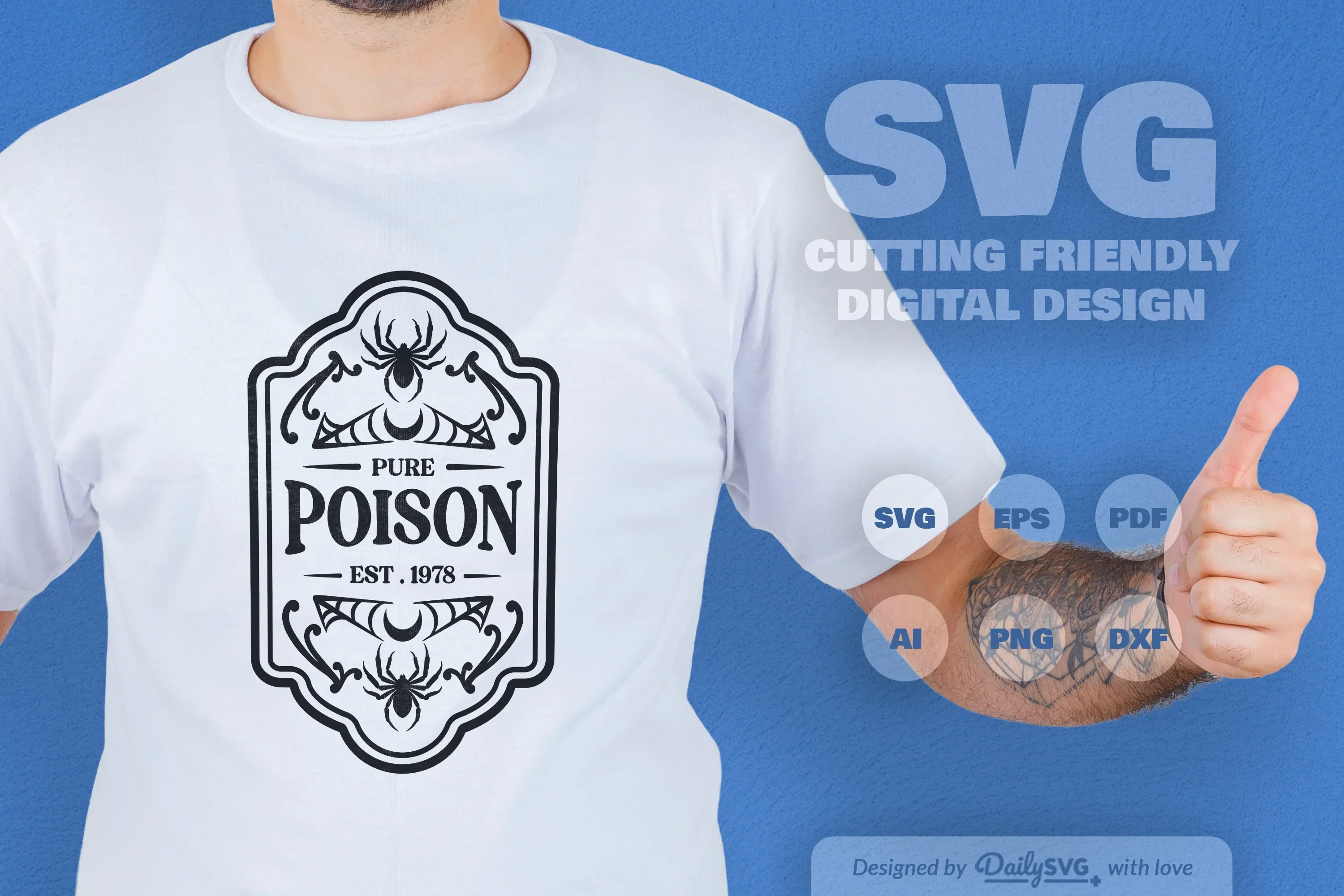 Halloween Bottle Label SVG Bundle - Image 3