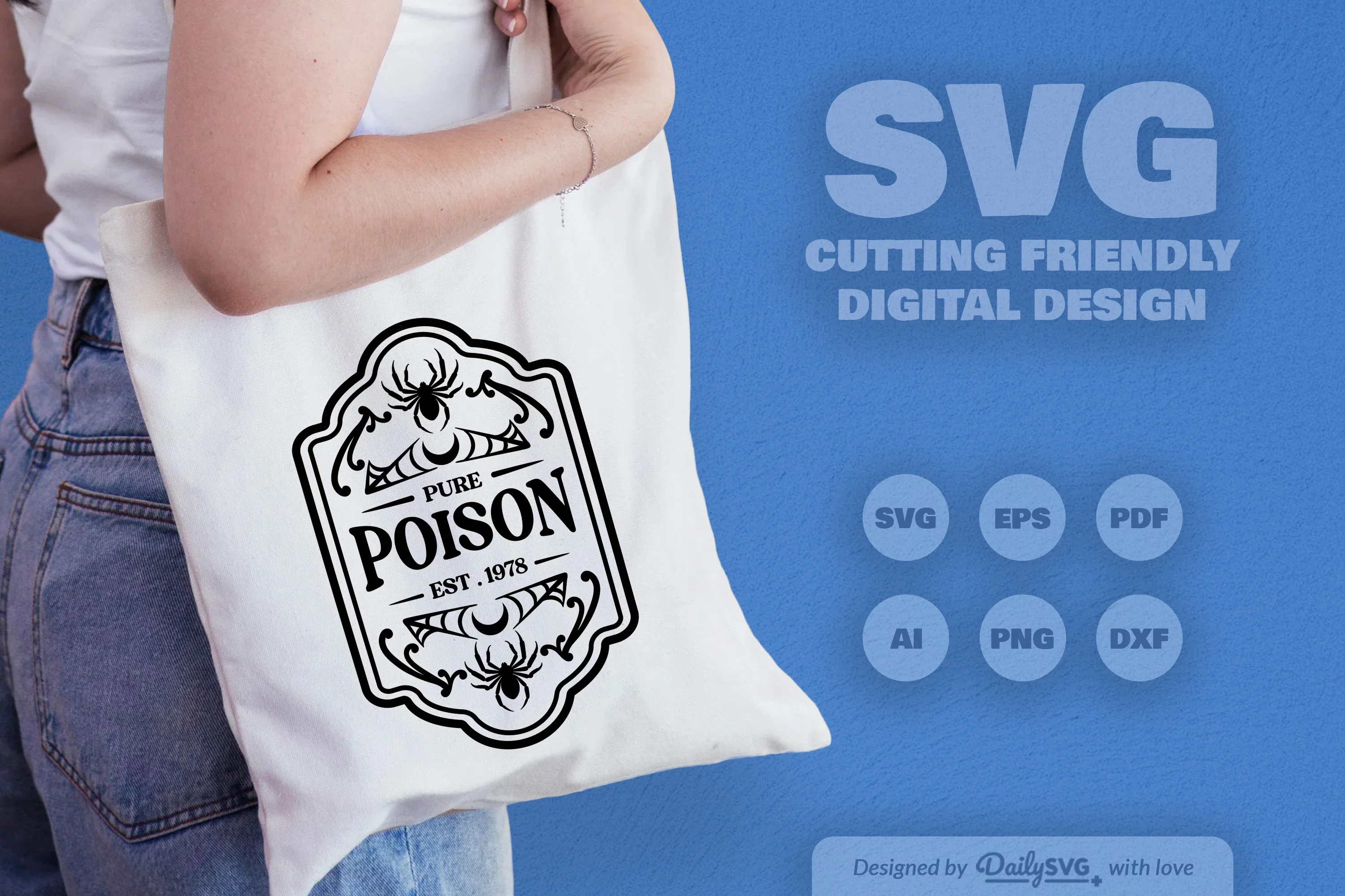 Halloween Bottle Label SVG Bundle - Image 5