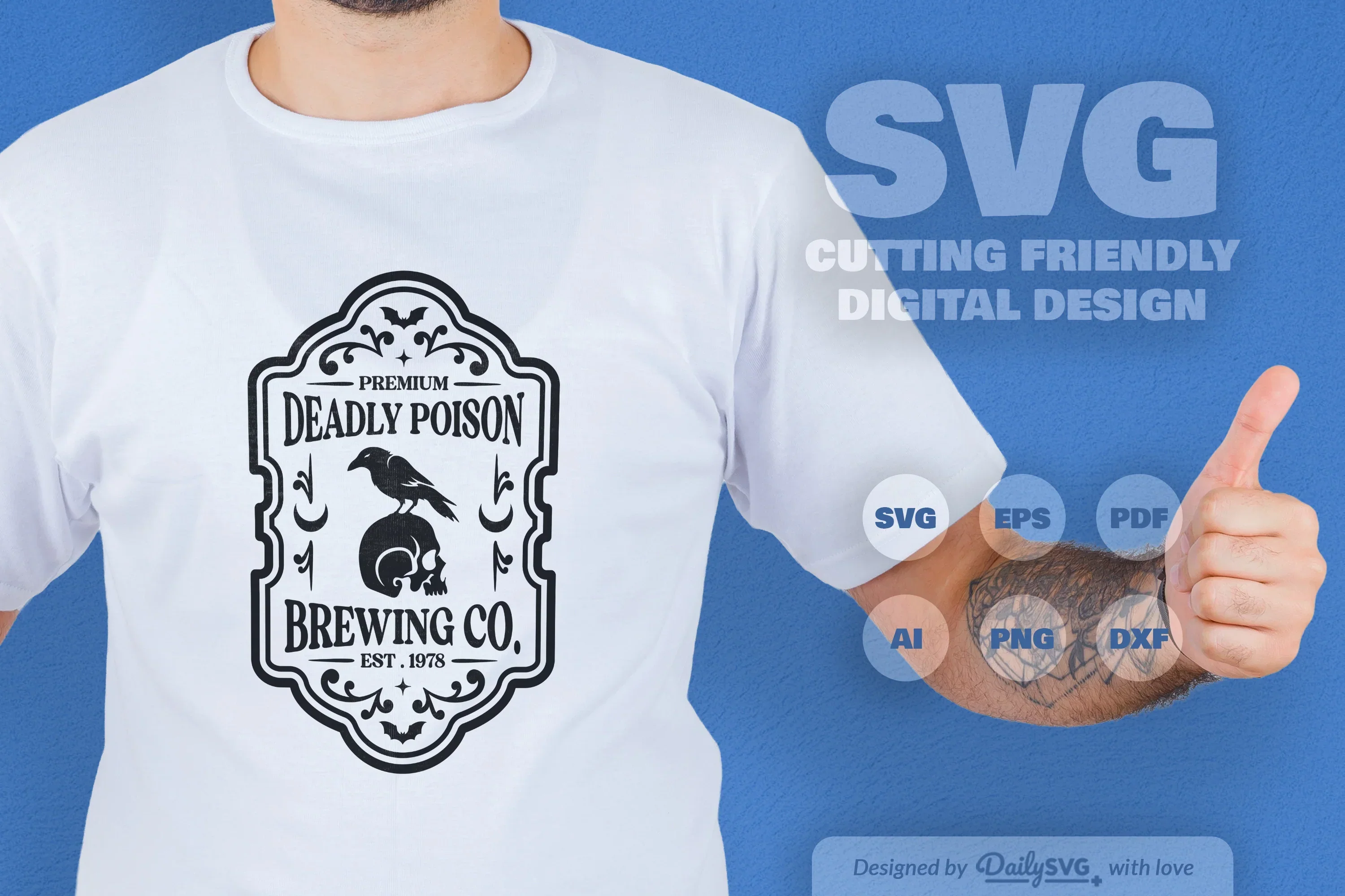 Halloween Bottle Label SVG Bundle - Image 3