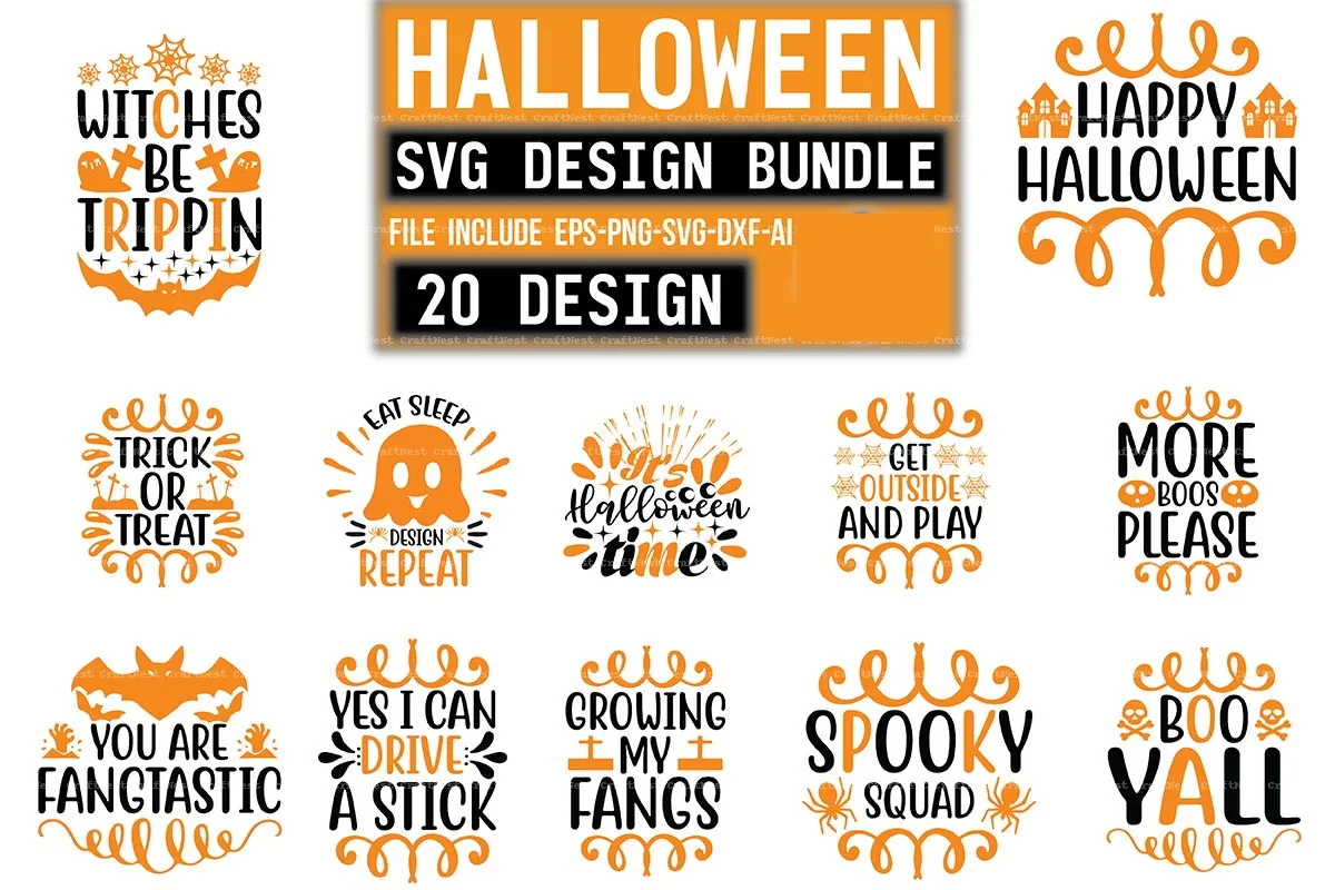 Halloween Design SVG Bundle