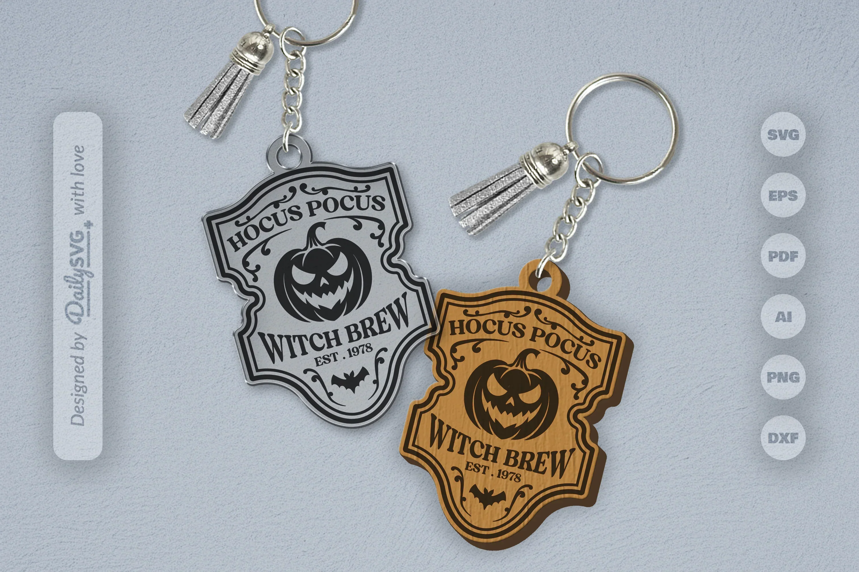 Halloween Engraving SVG Bundle