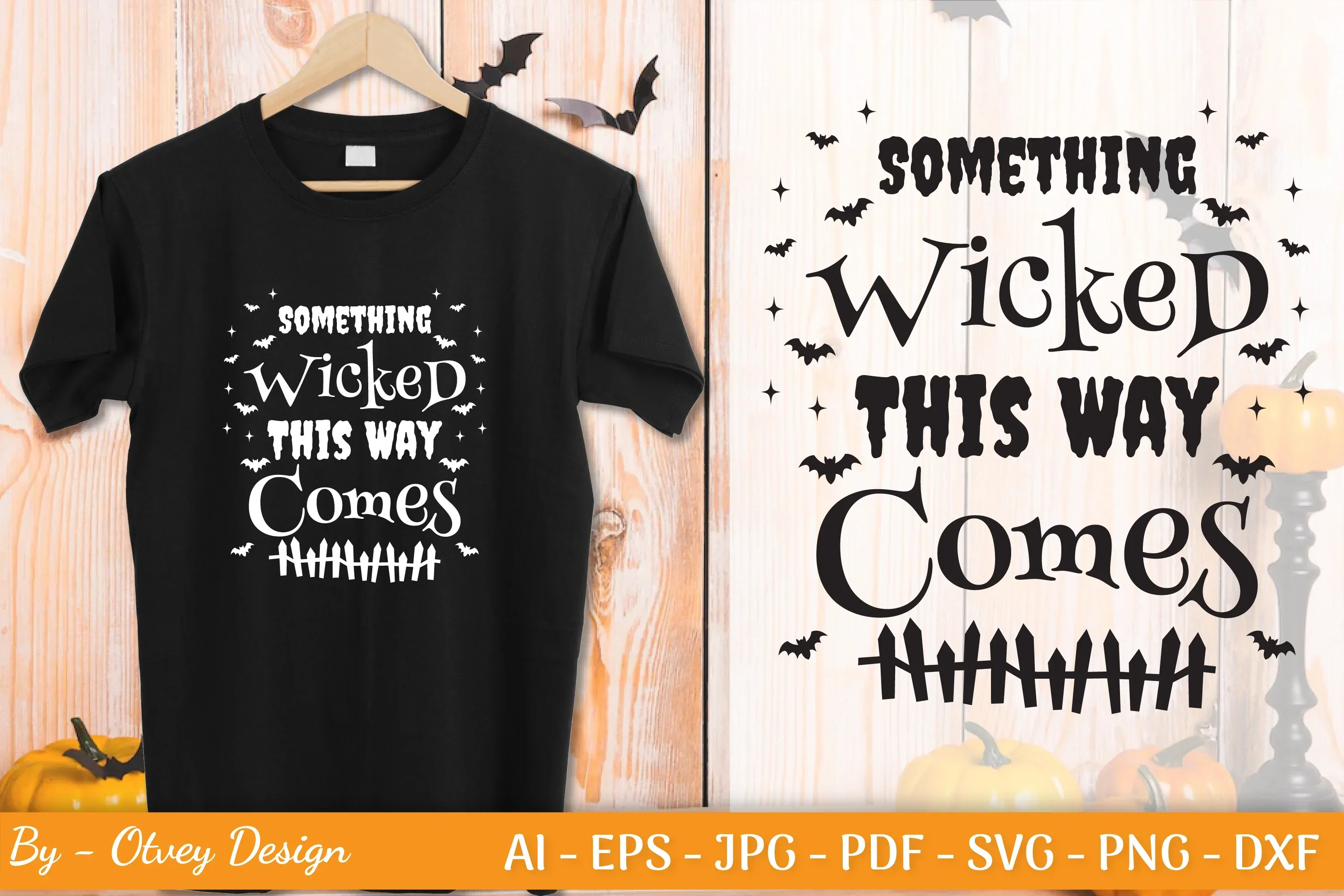 Halloween Farmhouse Sign SVG Bundle - Image 2