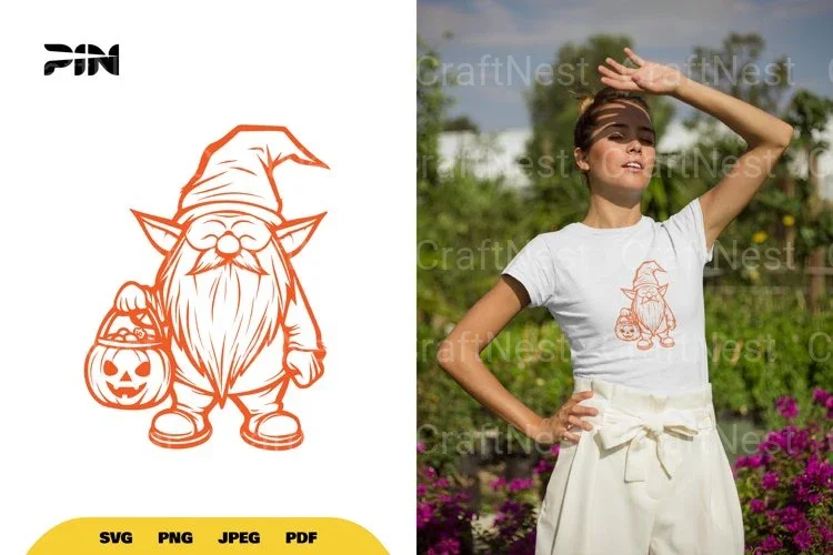 Halloween Gnome SVG Bundle