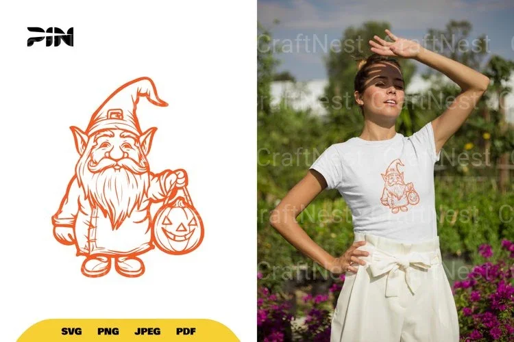 Halloween Gnome SVG Bundle