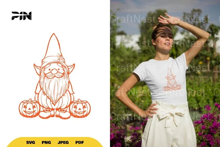 Halloween Gnome SVG Bundle