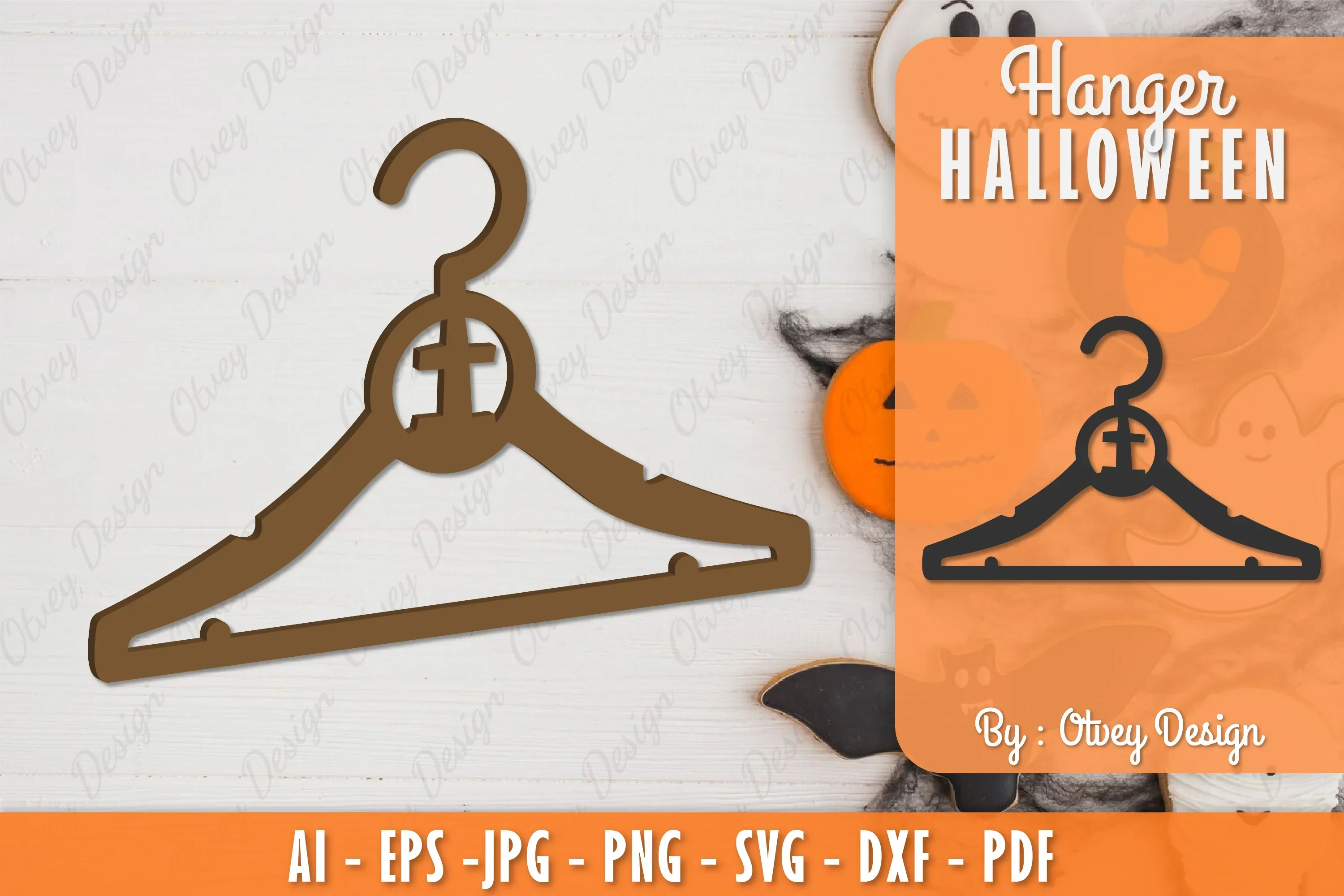 Halloween Hanger Laser Cut SVG Bundle