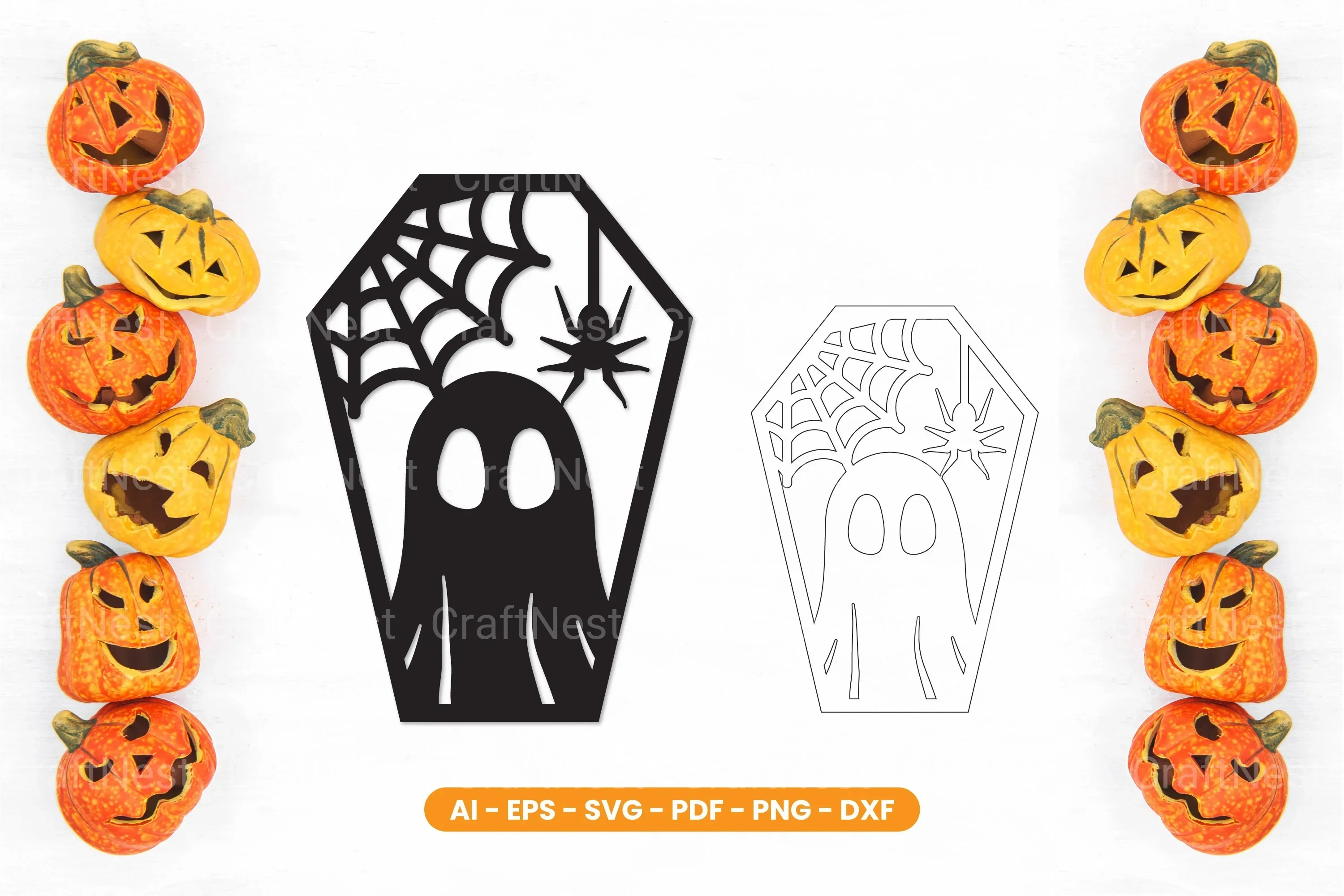 Halloween Lasercut SVG Bundle