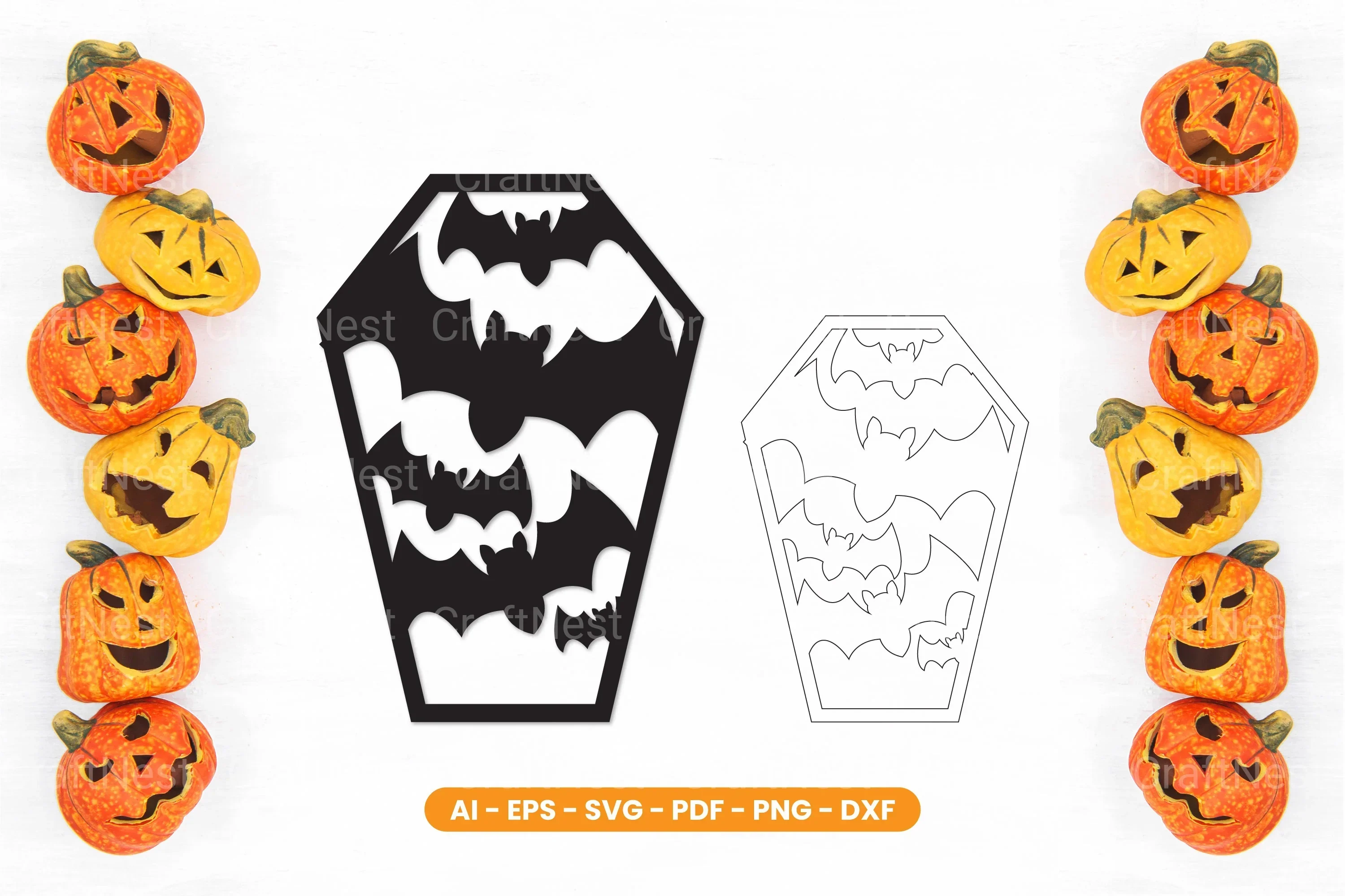 Halloween Lasercut SVG Bundle