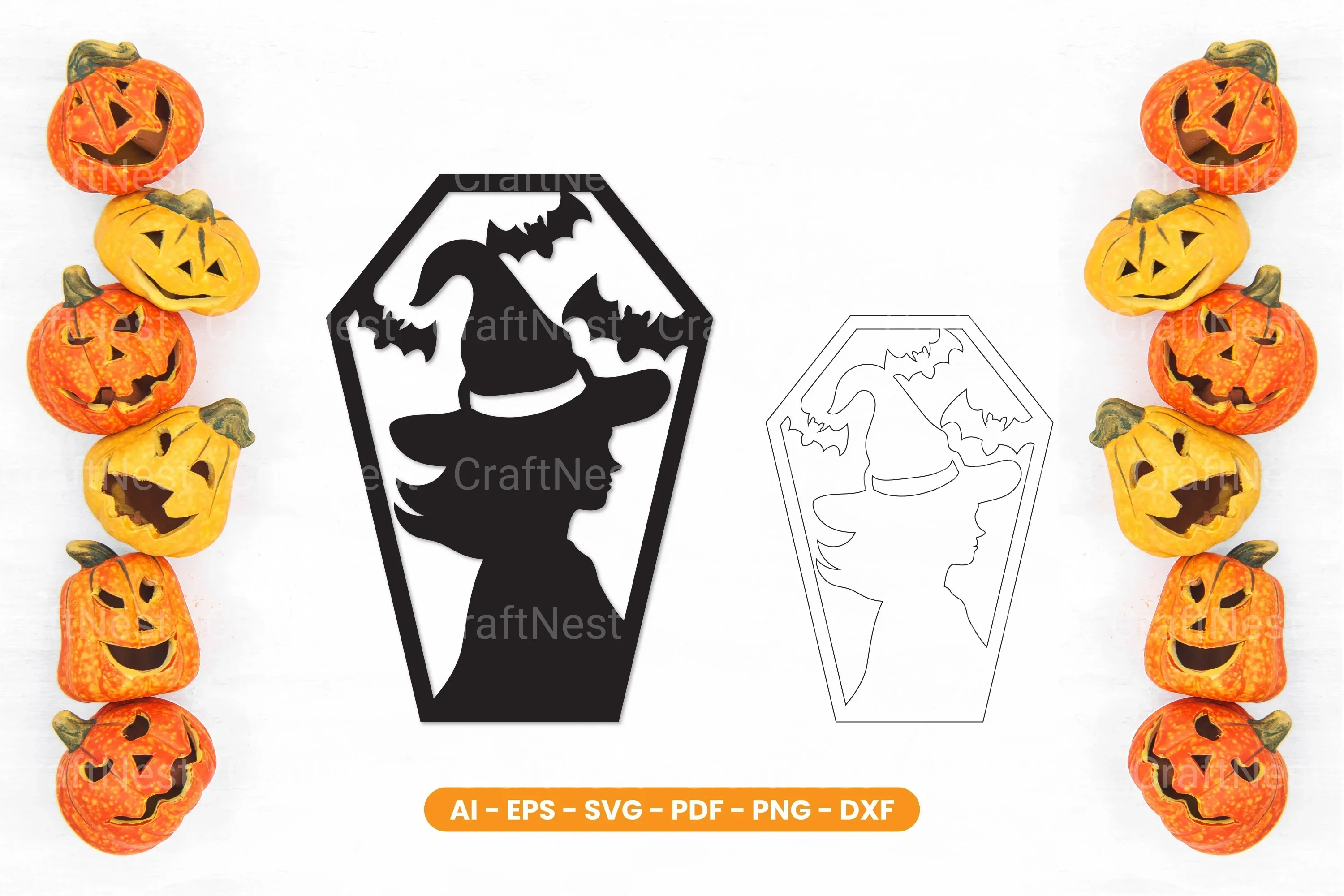 Halloween Lasercut SVG Bundle