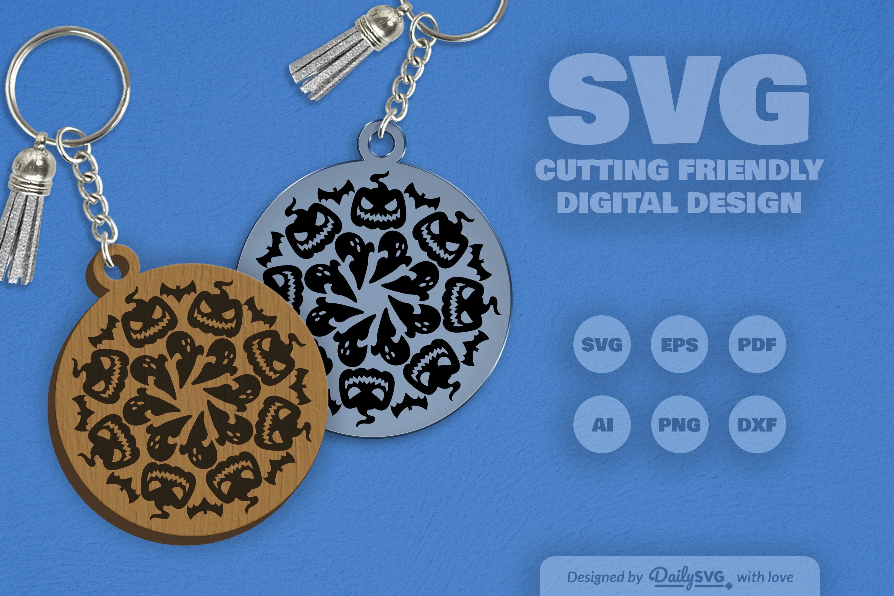 Halloween Mandala SVG Bundle - Image 2