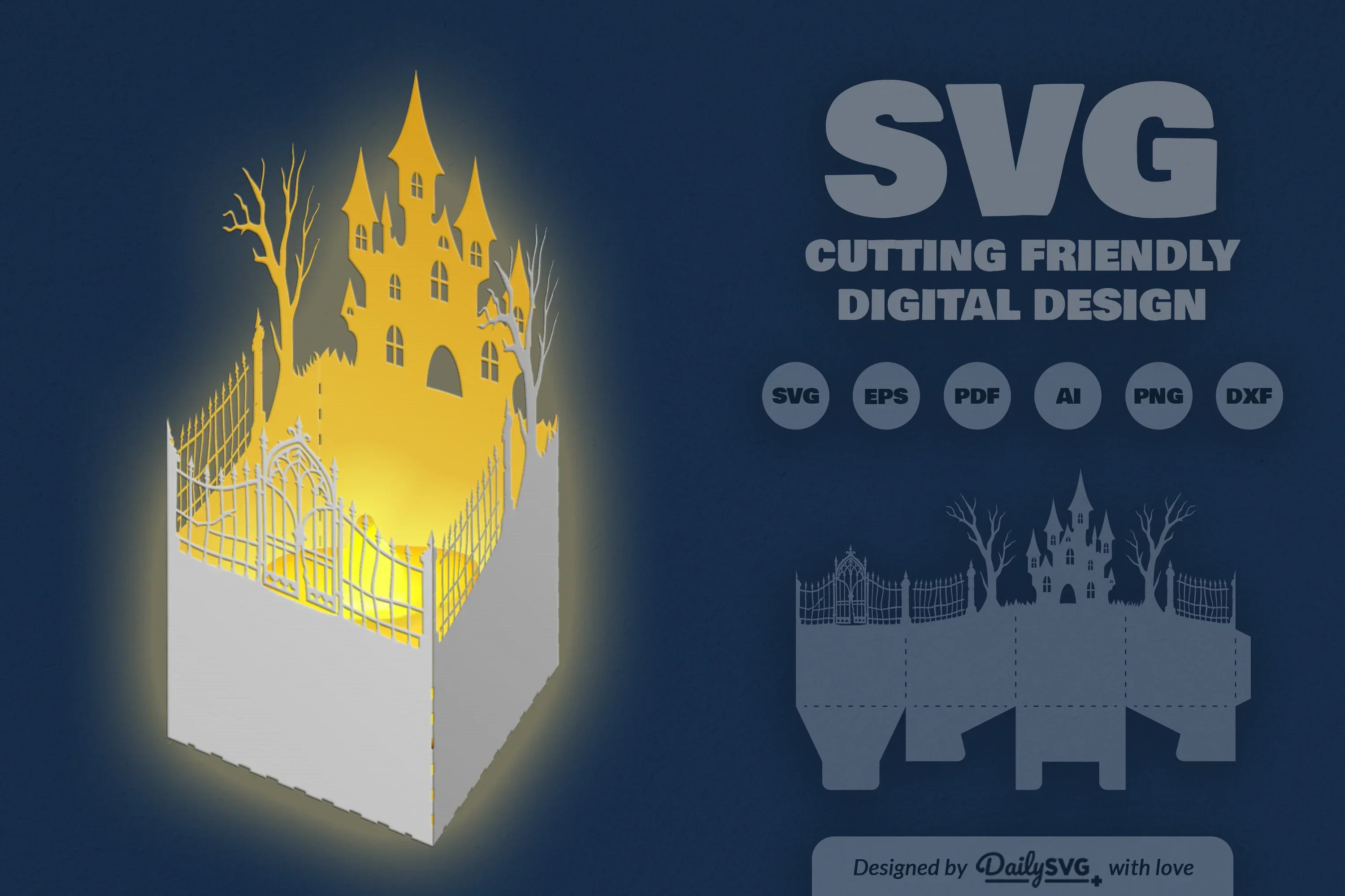 Halloween Papercut SVG Bundle - Image 2