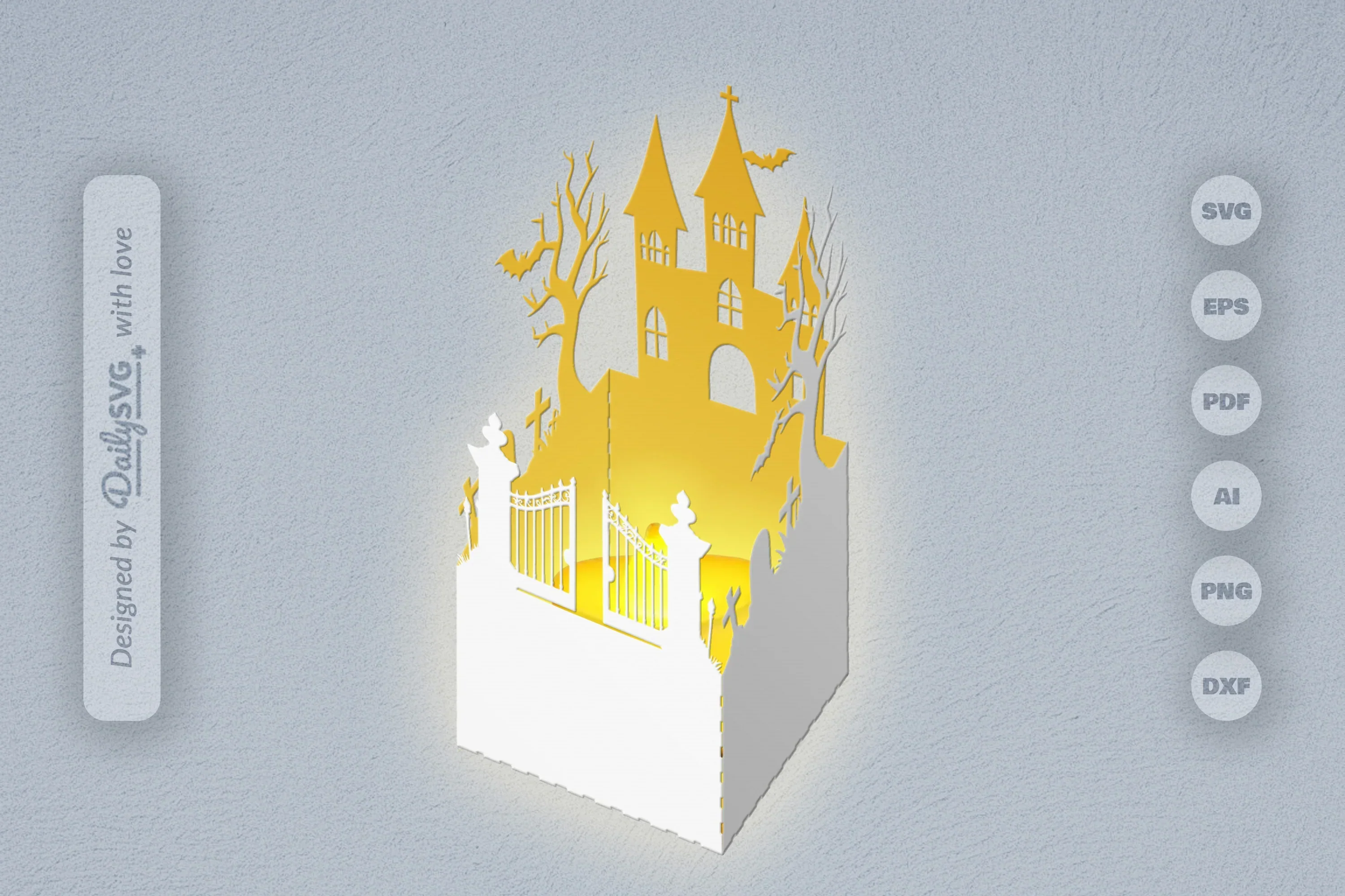 Halloween Papercut SVG Bundle