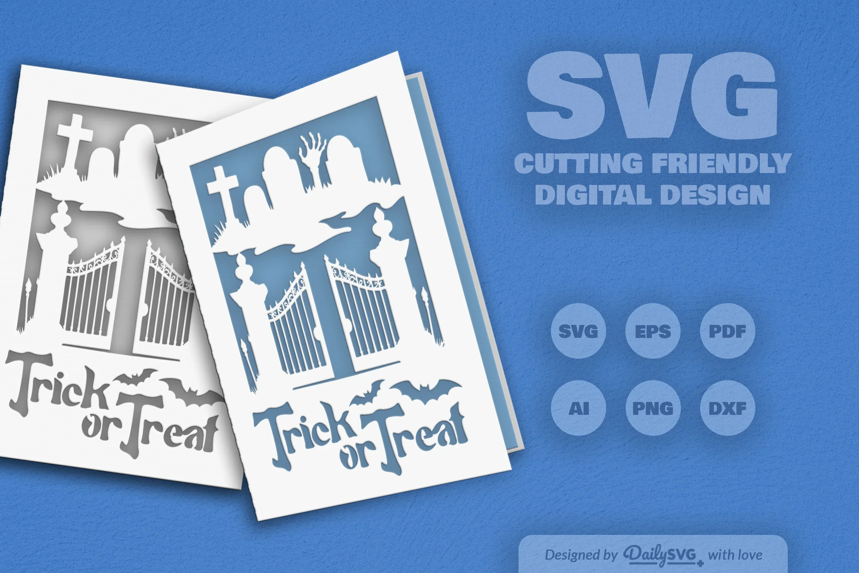 Halloween Papercut SVG Bundle - Image 2
