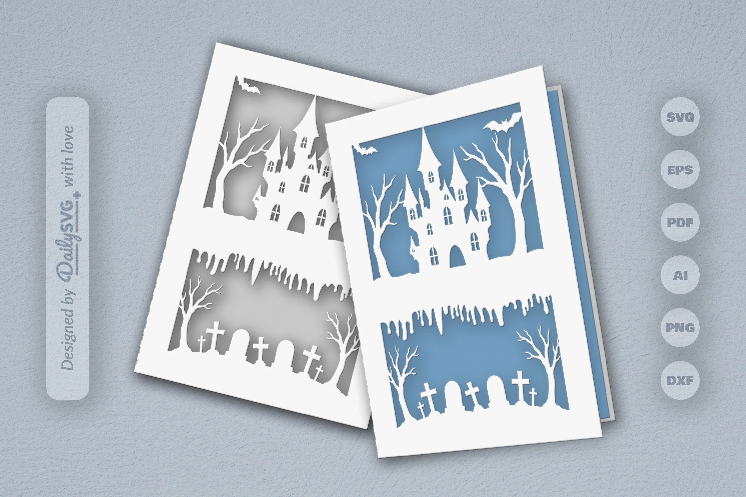 Halloween Papercut SVG Bundle