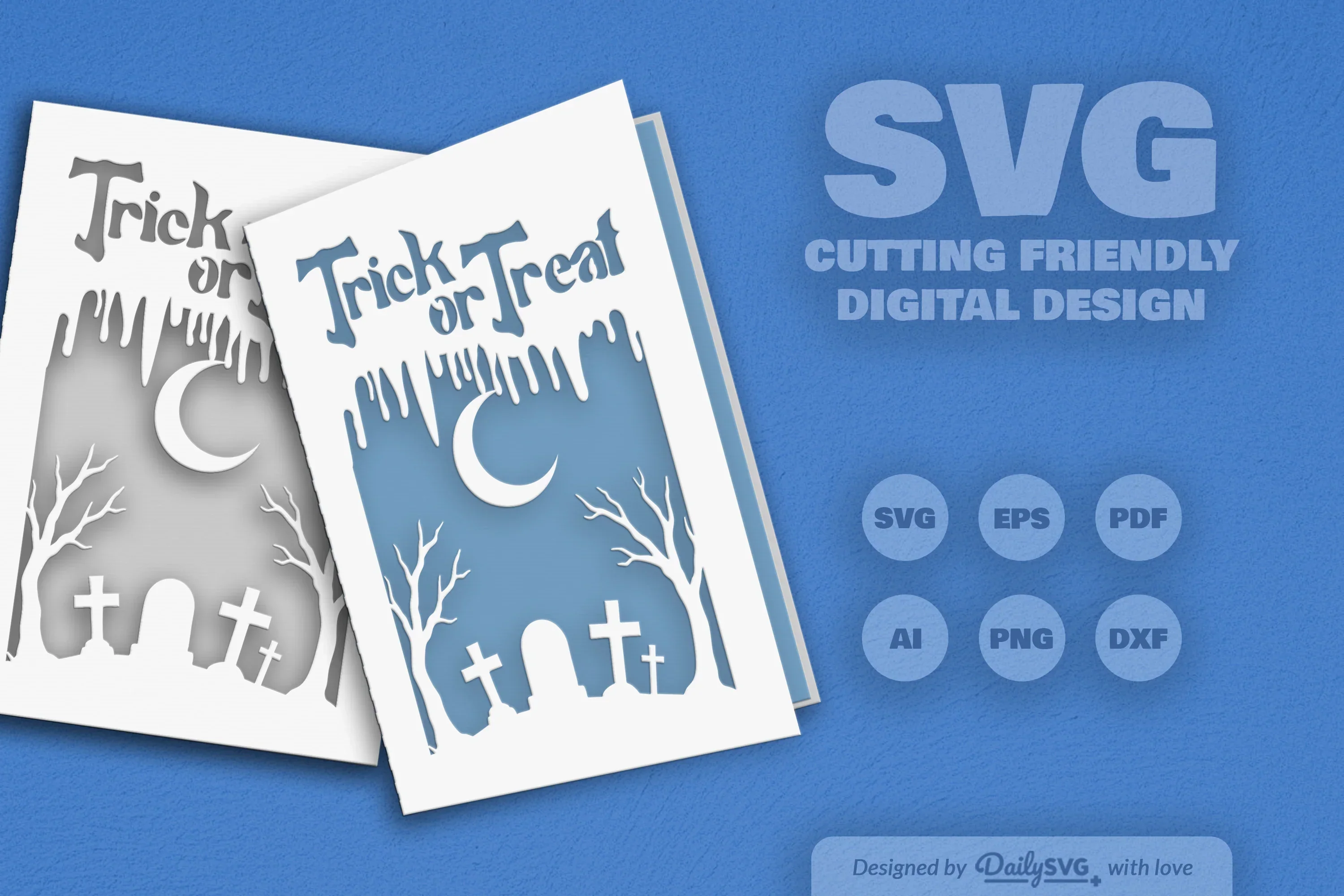 Halloween Papercut SVG Bundle - Image 2