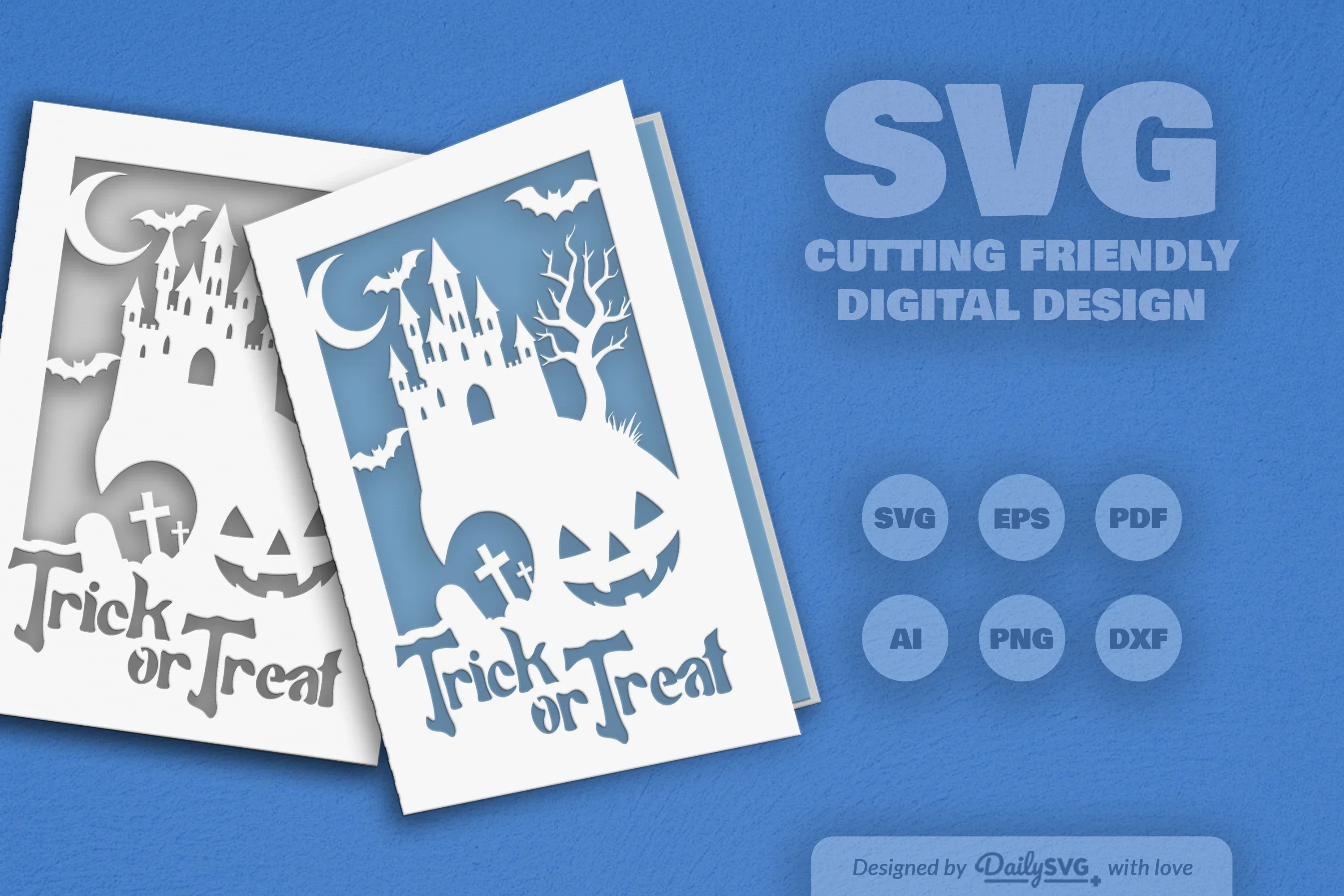 Halloween Papercut SVG Bundle - Image 2