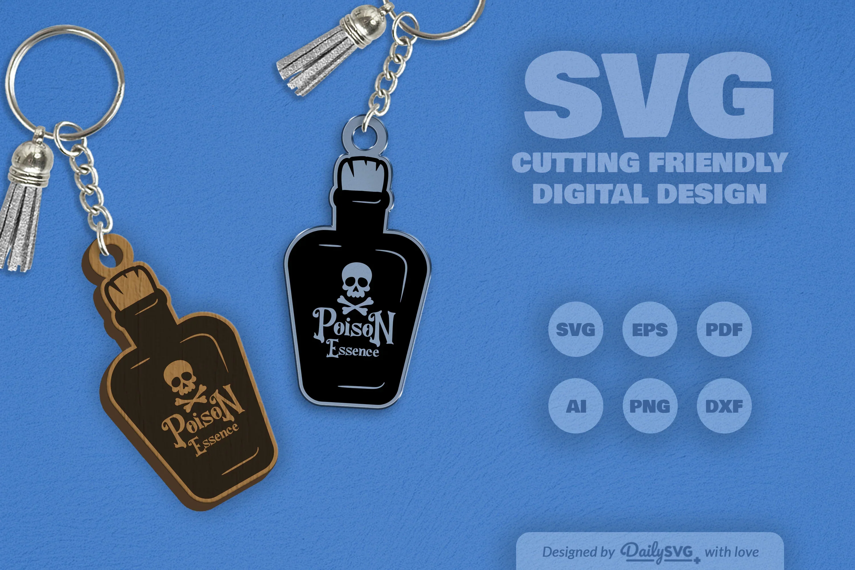 Halloween Poison Bottle Clipart - Daily SVG Bundles - Image 11