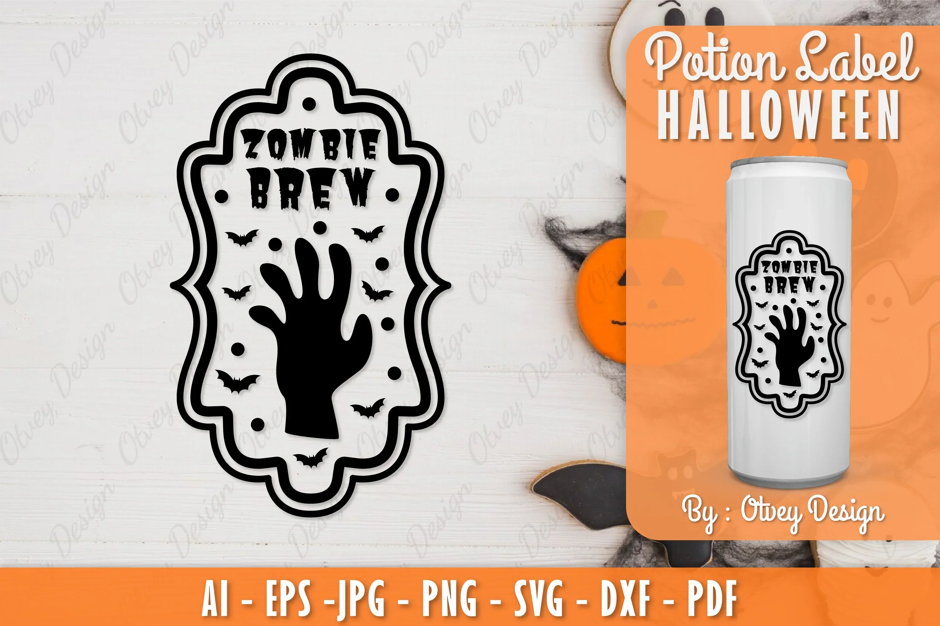 Halloween Potion Label SVG Bundle