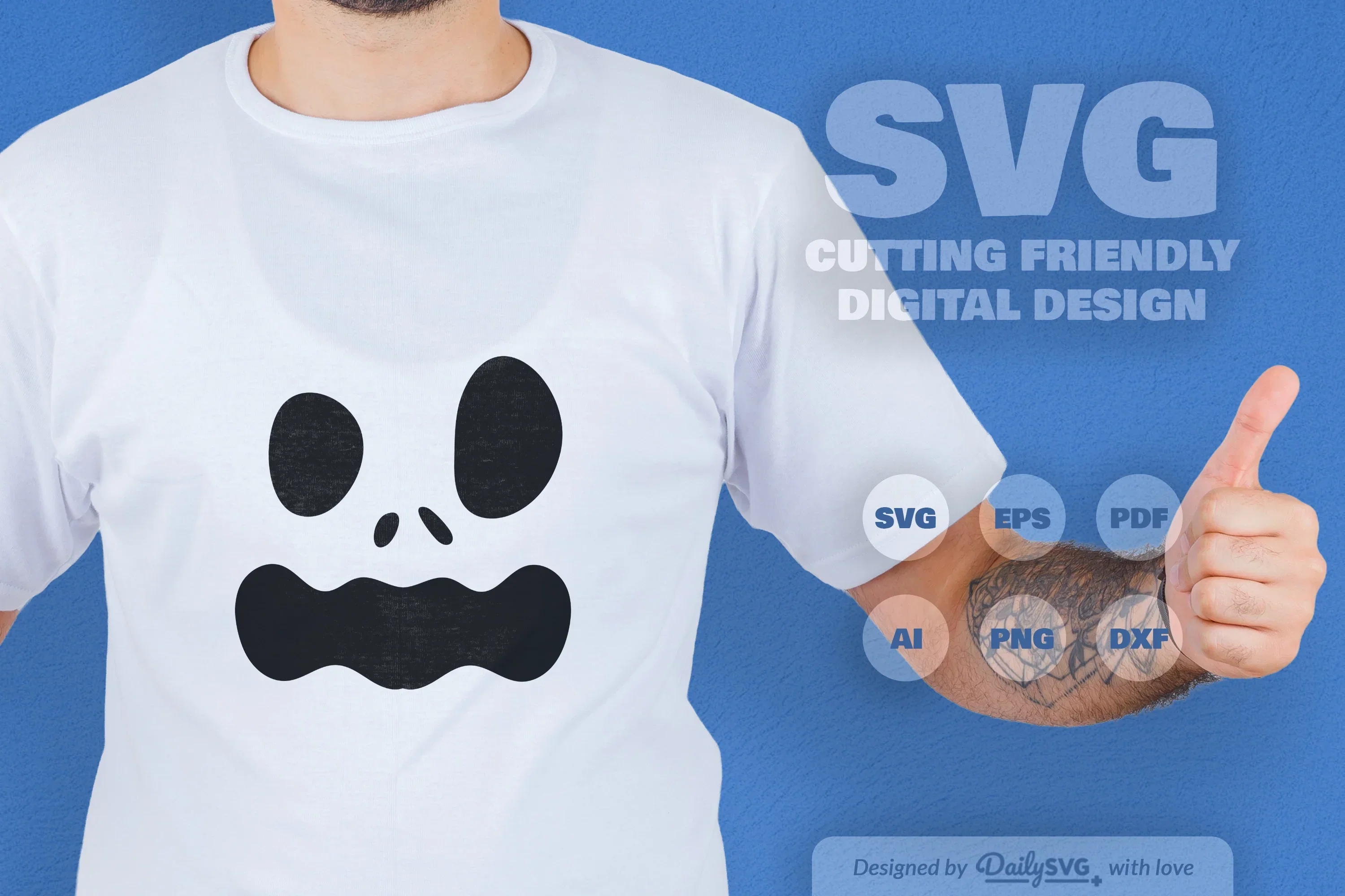 Halloween Pumpkin Face SVG Bundle - Image 3