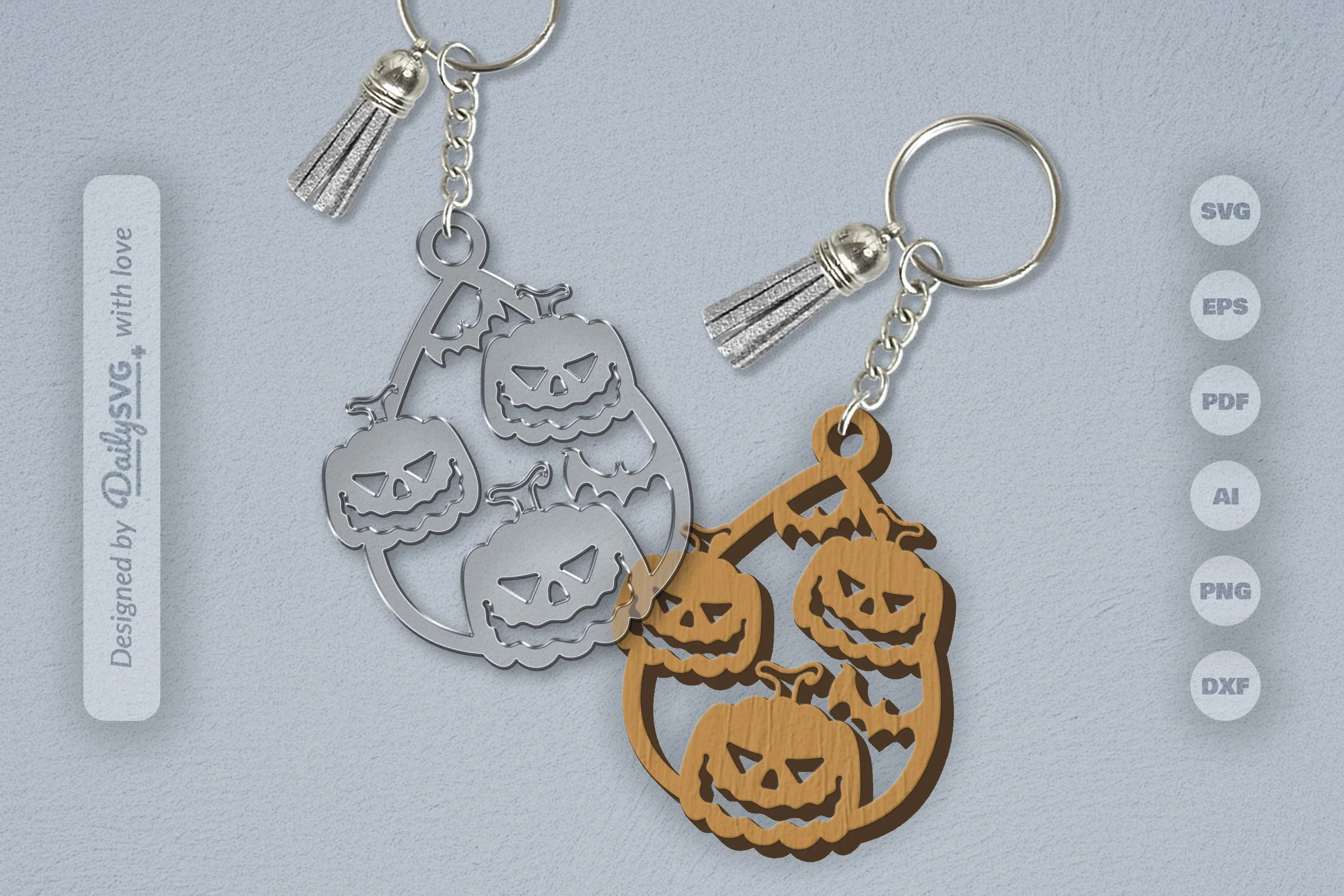 Halloween Pumpkin Tear Drop SVG Bundle