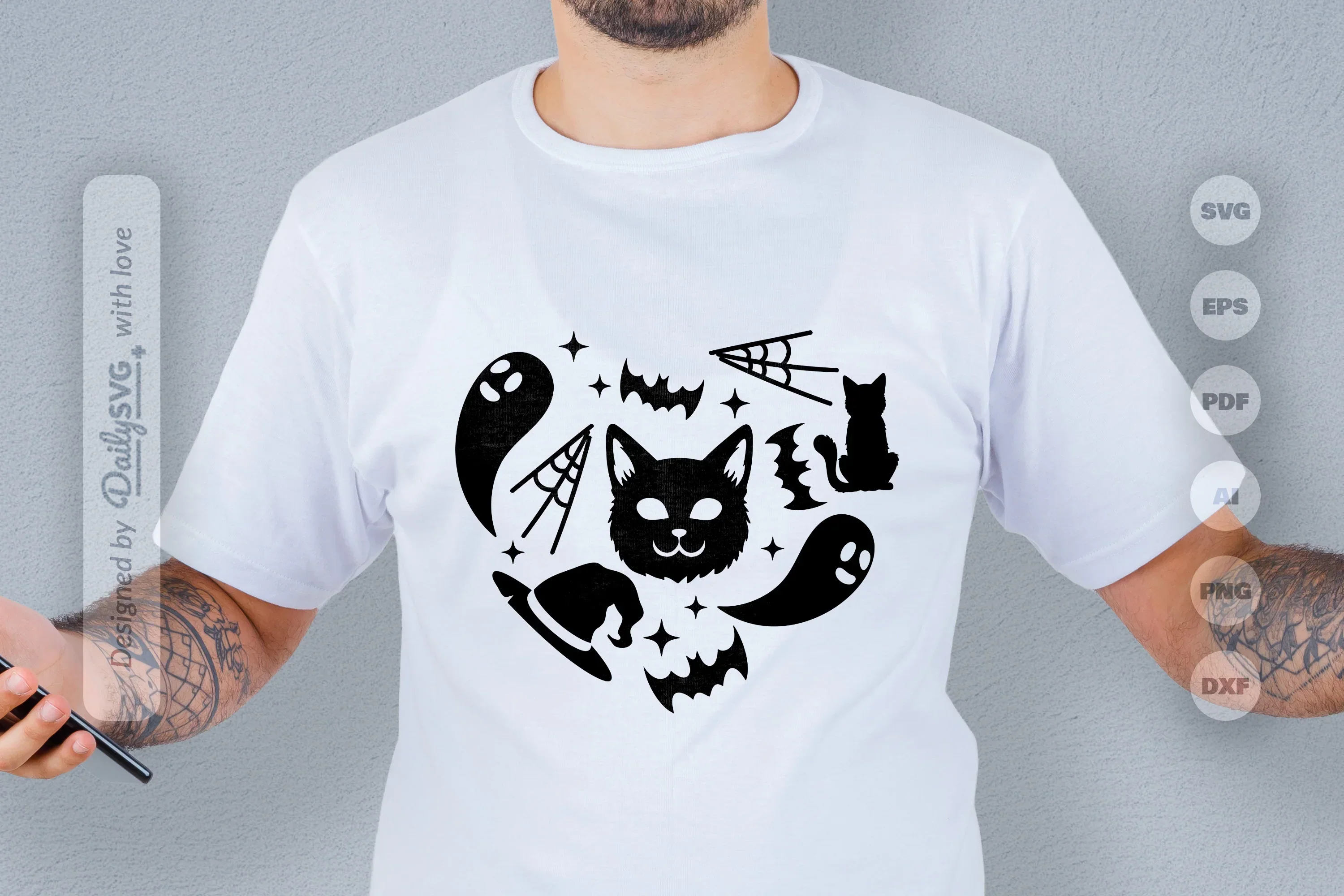 Halloween SVG Bundle 00383: Spooky Essentials - Image 3