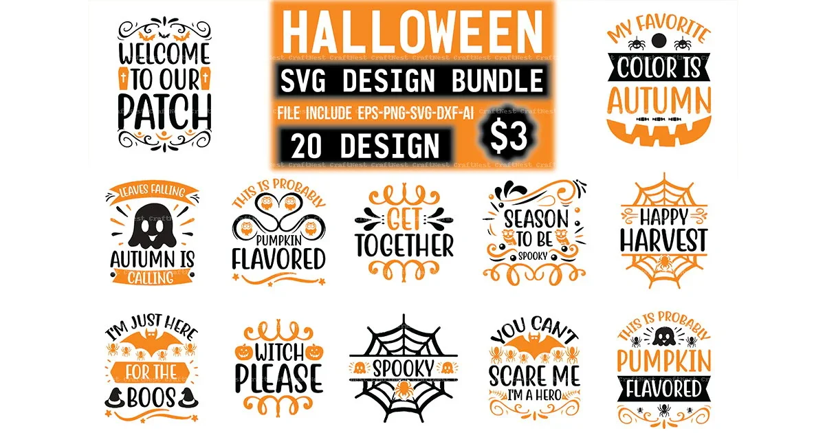 Halloween SVG Bundle
