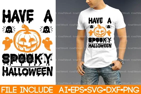 Halloween T-Shirt SVG Bundle - Image 6