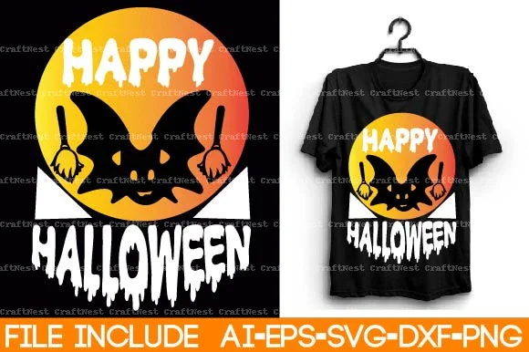 Halloween T-Shirt SVG Bundle - Image 3