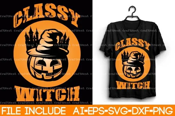 Halloween T-Shirt SVG Bundle - Image 4