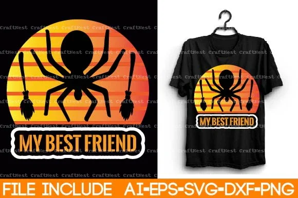 Halloween T-Shirt SVG Bundle - Image 5