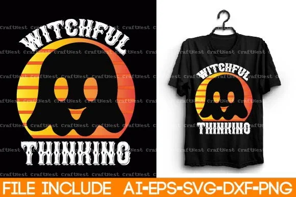 Halloween T-Shirt SVG Bundle - Image 6